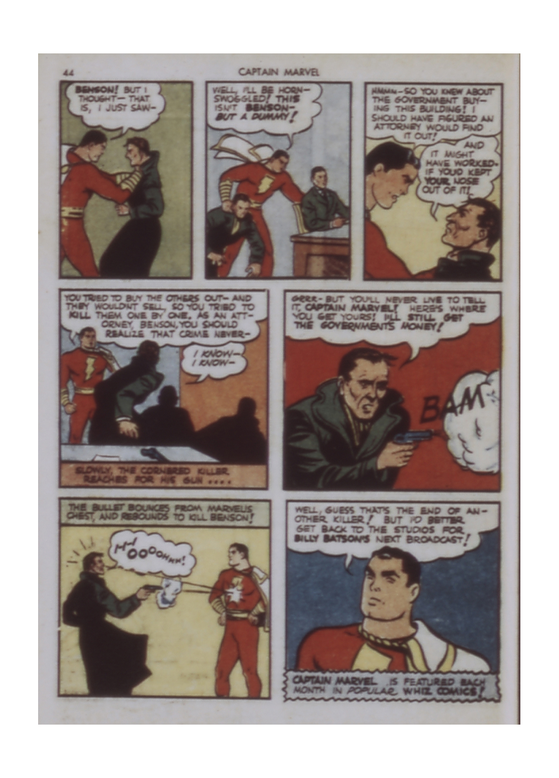 Read online Captain Marvel Adventures comic -  Issue #6 - 44