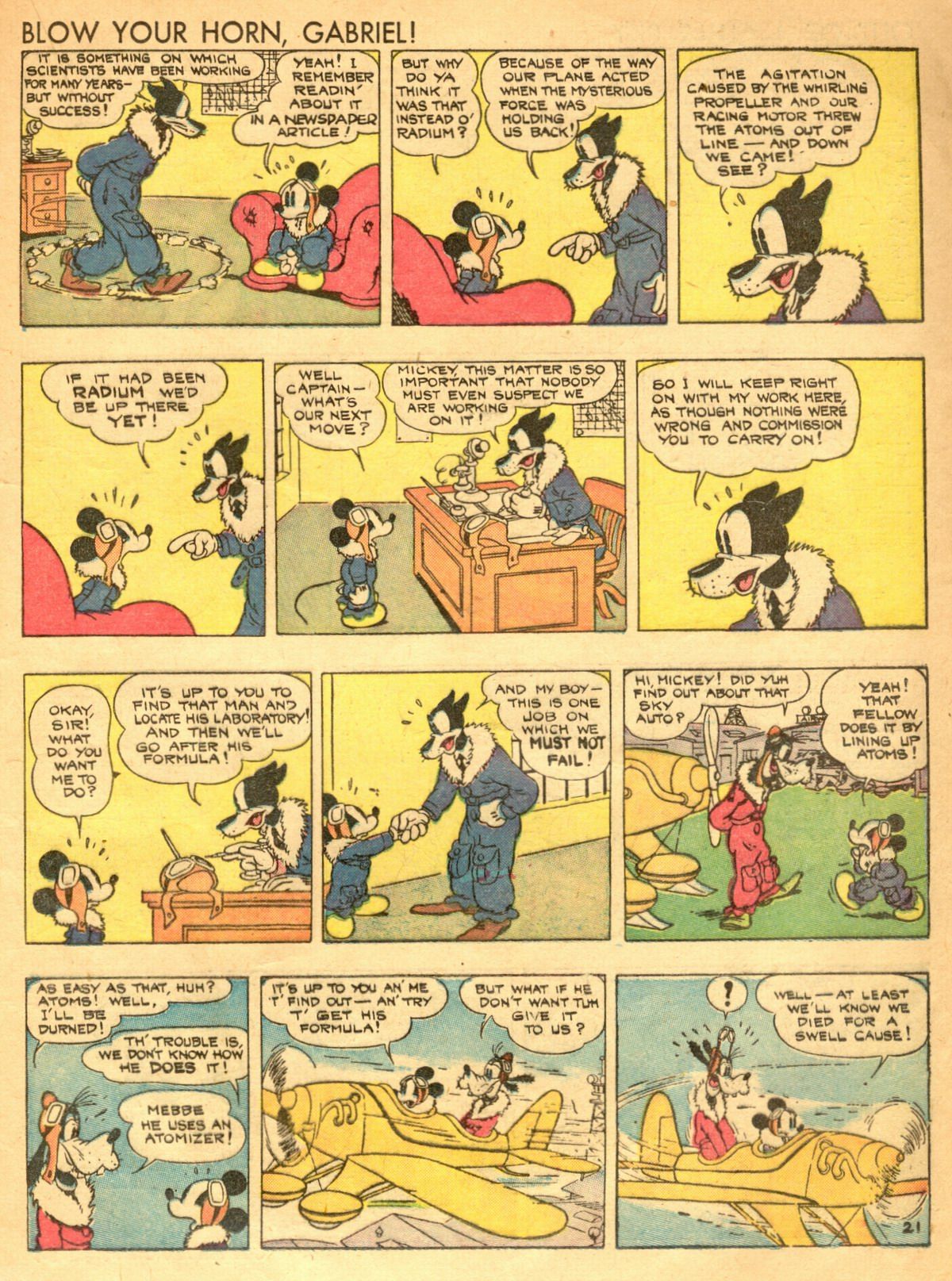 Read online Walt Disney's Comics and Stories comic -  Issue #1 - 22