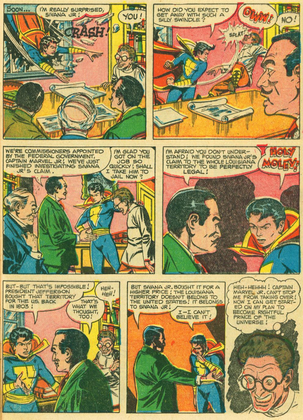 Read online Captain Marvel, Jr. comic -  Issue #105 - 21
