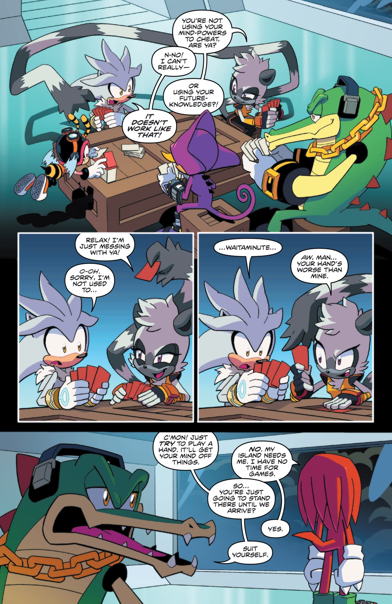 Read online Sonic the Hedgehog (2018) comic -  Issue #9 - 13