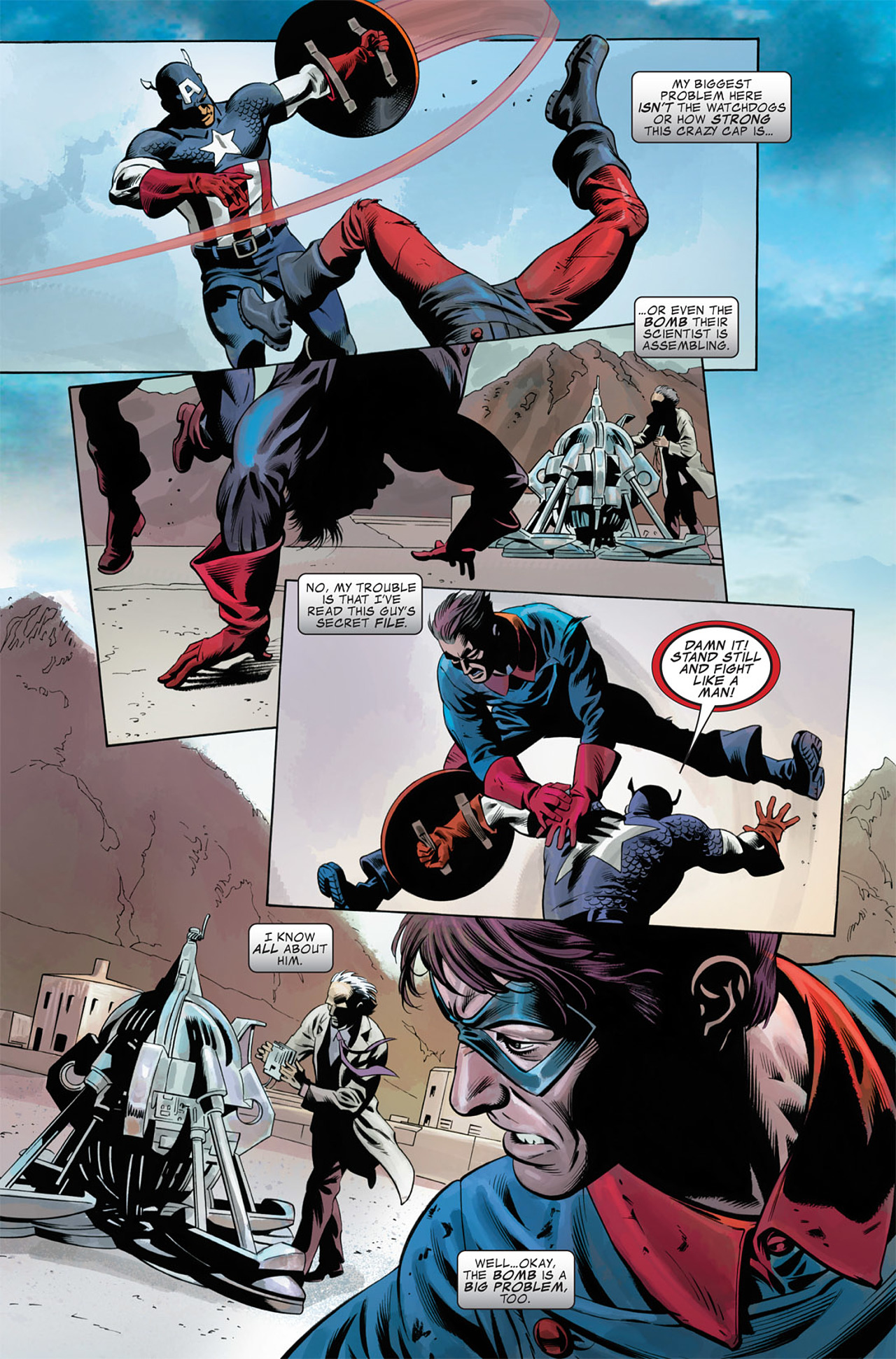 Read online Captain America (1968) comic -  Issue #605 - 16