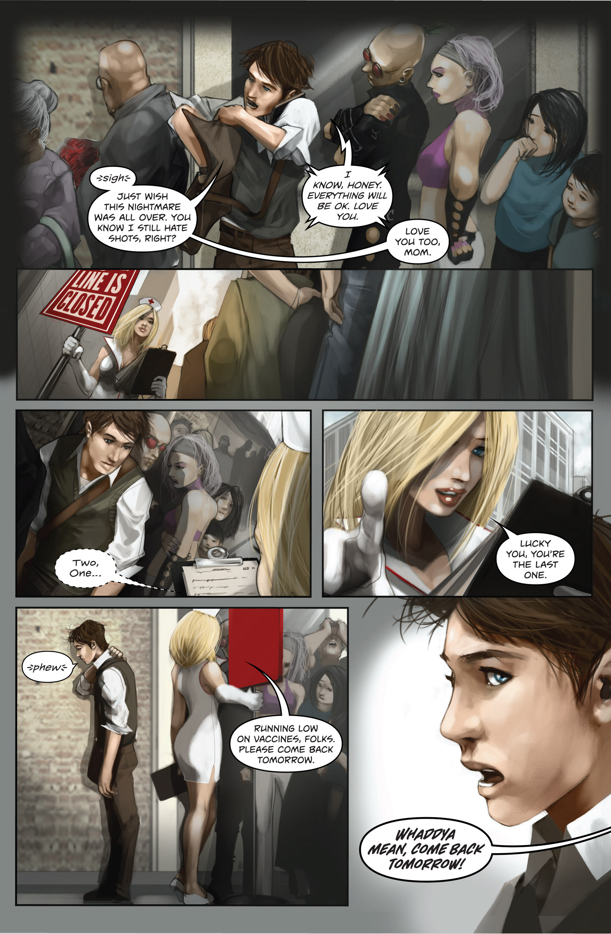 Read online Only Human comic -  Issue #0 - 8