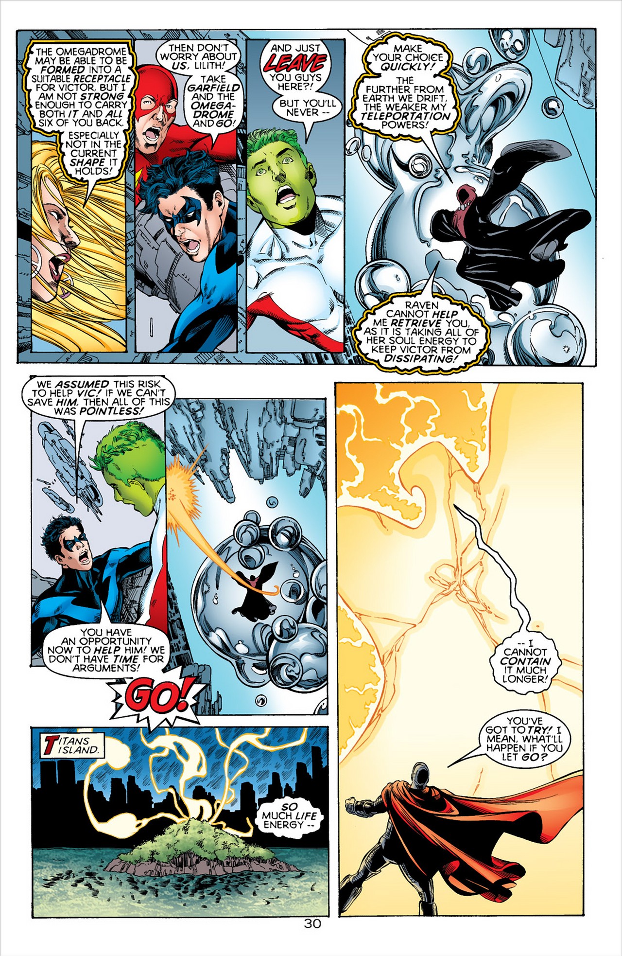 Read online JLA/Titans comic -  Issue #3 - 27