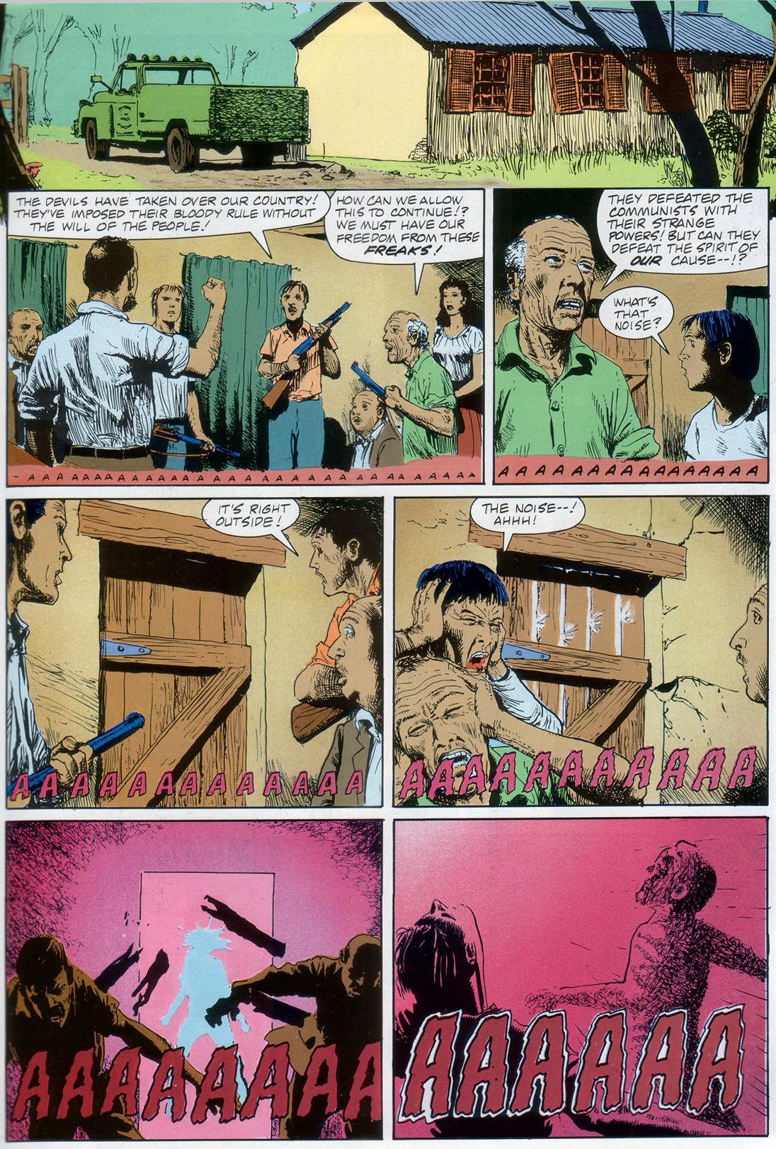 Read online Marvel Graphic Novel: Rick Mason, The Agent comic -  Issue # TPB - 35