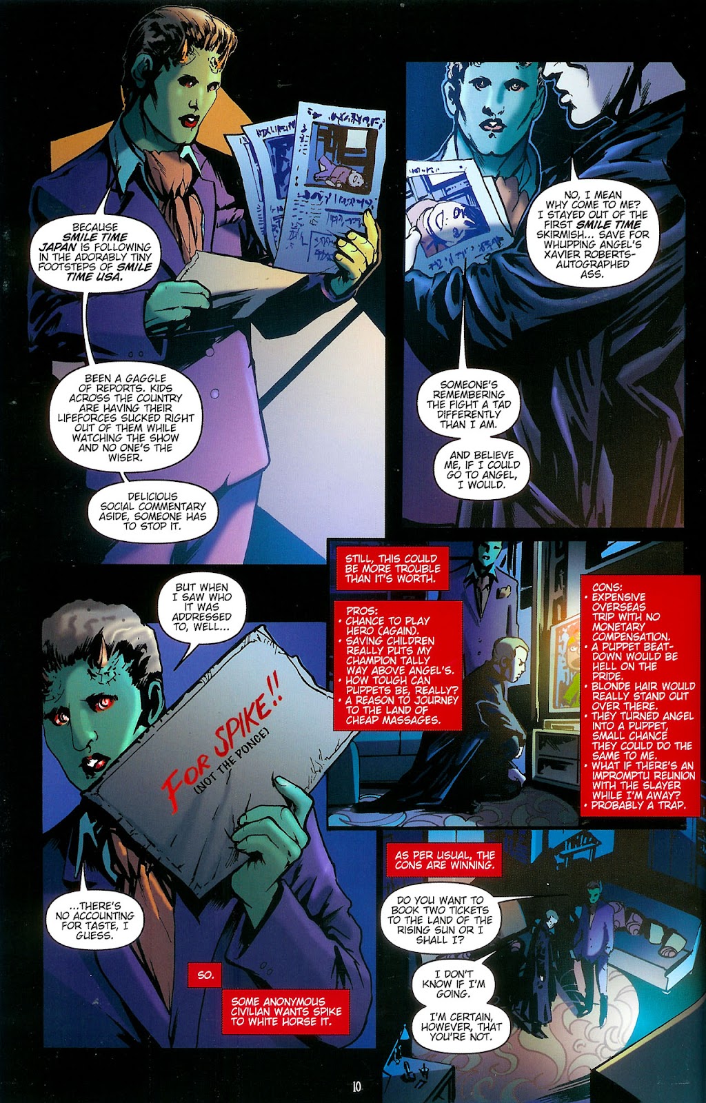 Spike: Shadow Puppets issue 1 - Page 12