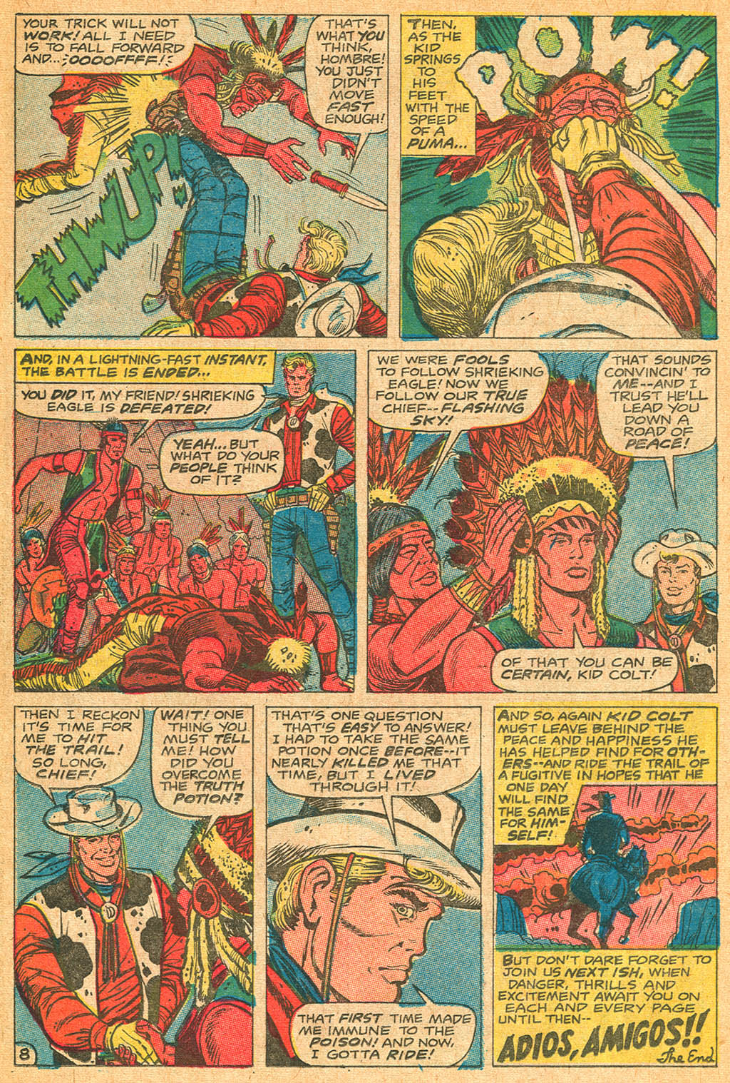 Read online Kid Colt Outlaw comic -  Issue #138 - 22