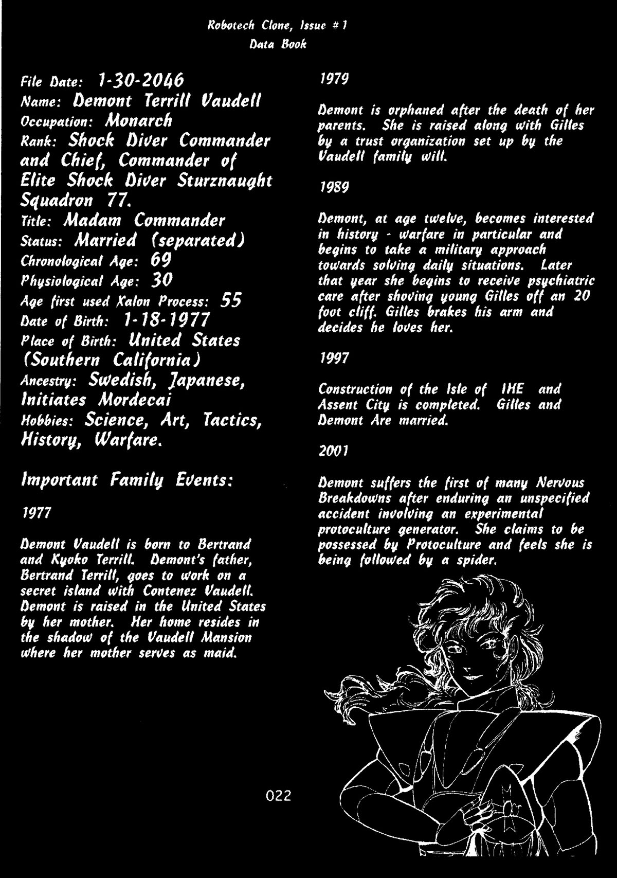 Read online Robotech Clone comic -  Issue #1 - 26