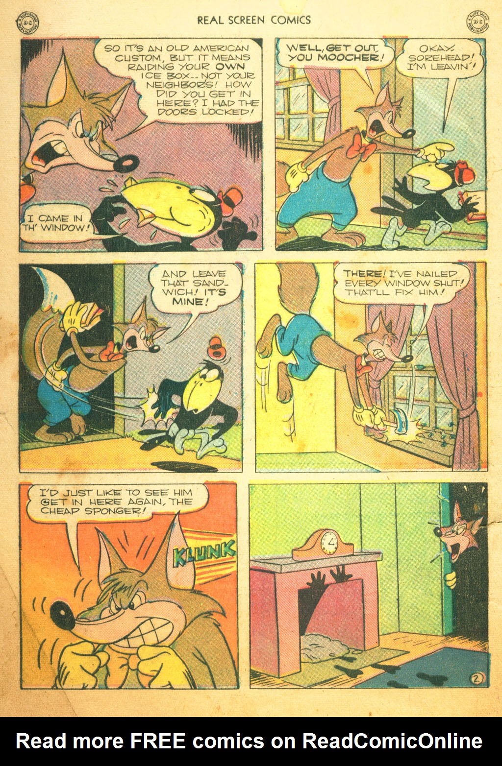 Read online Real Screen Comics comic -  Issue #20 - 4