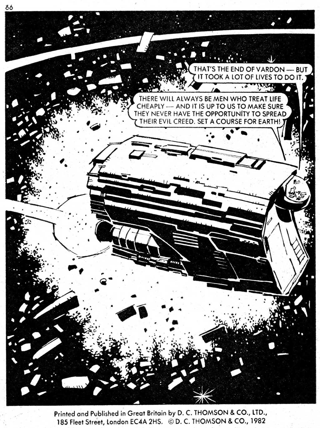 Read online Starblazer comic -  Issue #71 - 66