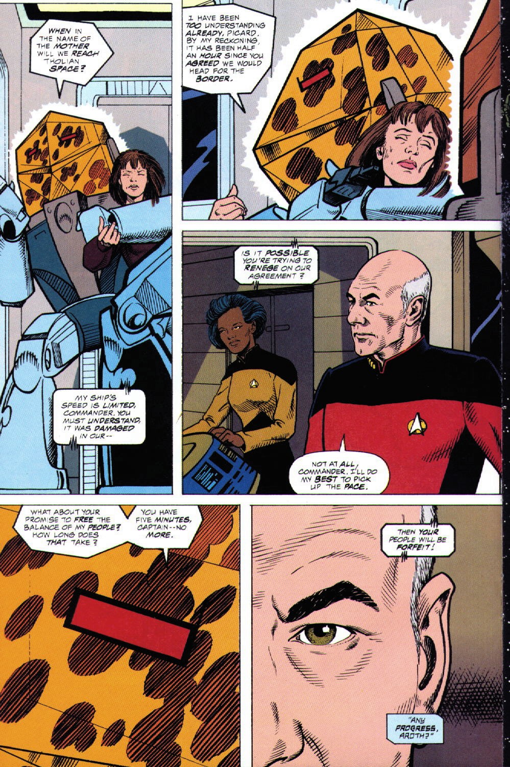 Read online Star Trek: The Next Generation (1989) comic -  Issue #75 - 21