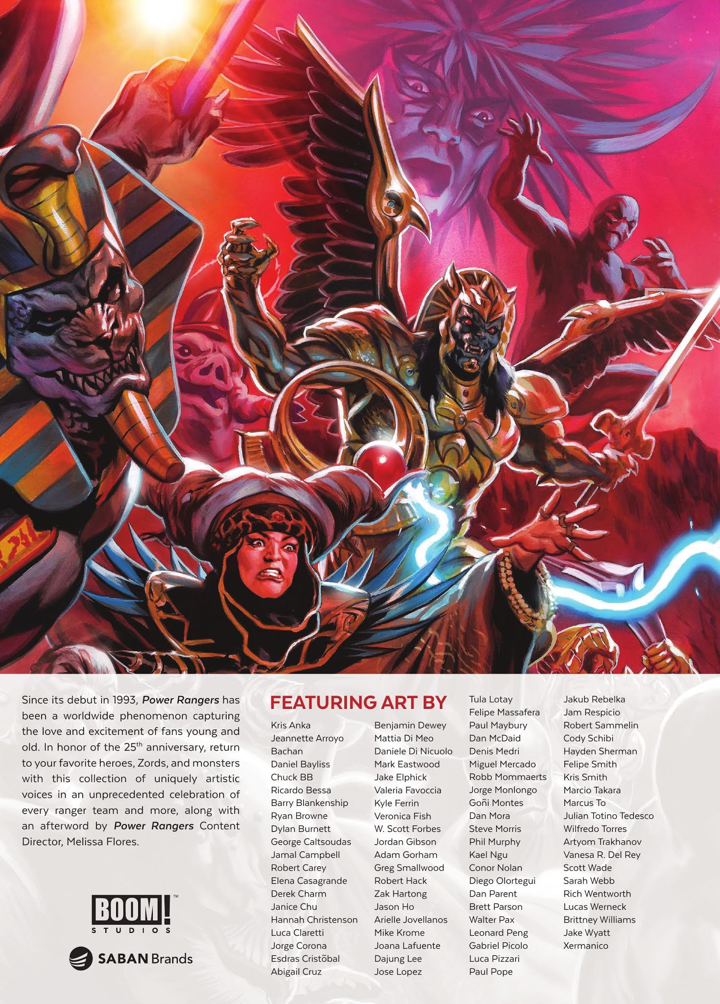 Read online Saban's Power Rangers Artist Tribute comic -  Issue # TPB - 103