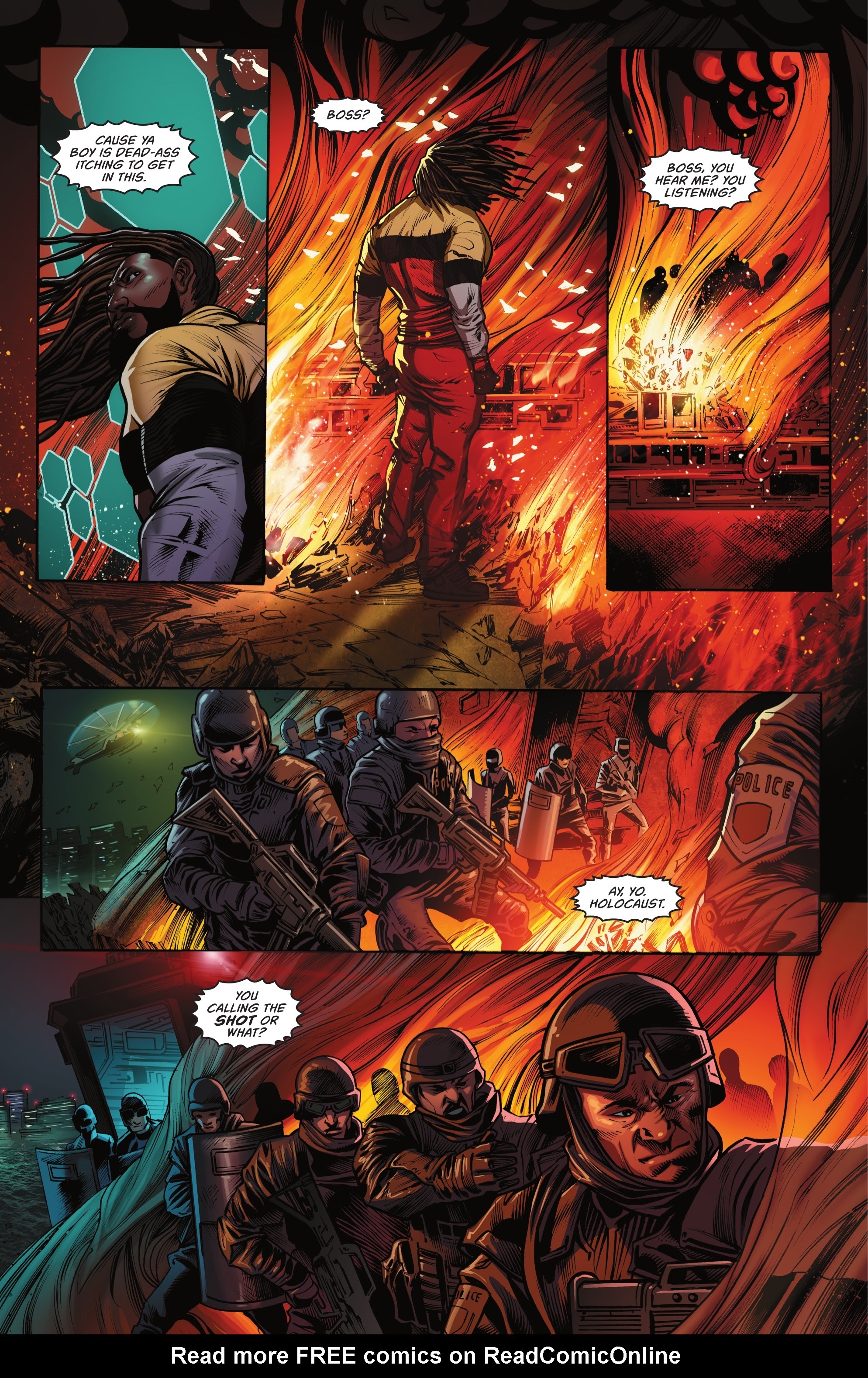 Read online Blood Syndicate: Season One comic -  Issue #5 - 7