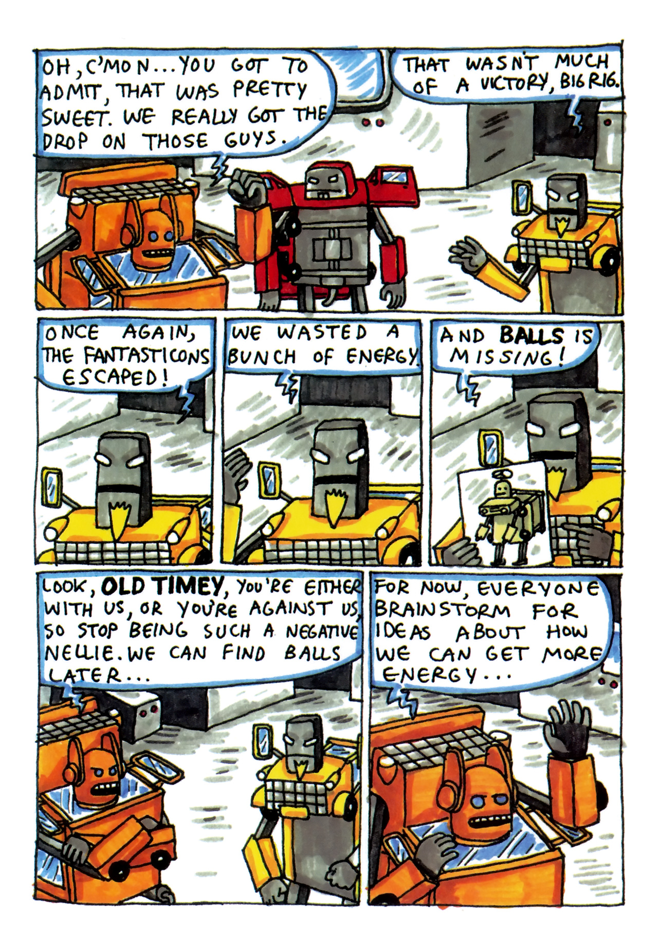 Read online Incredible Change-Bots comic -  Issue # TPB 1 - 45