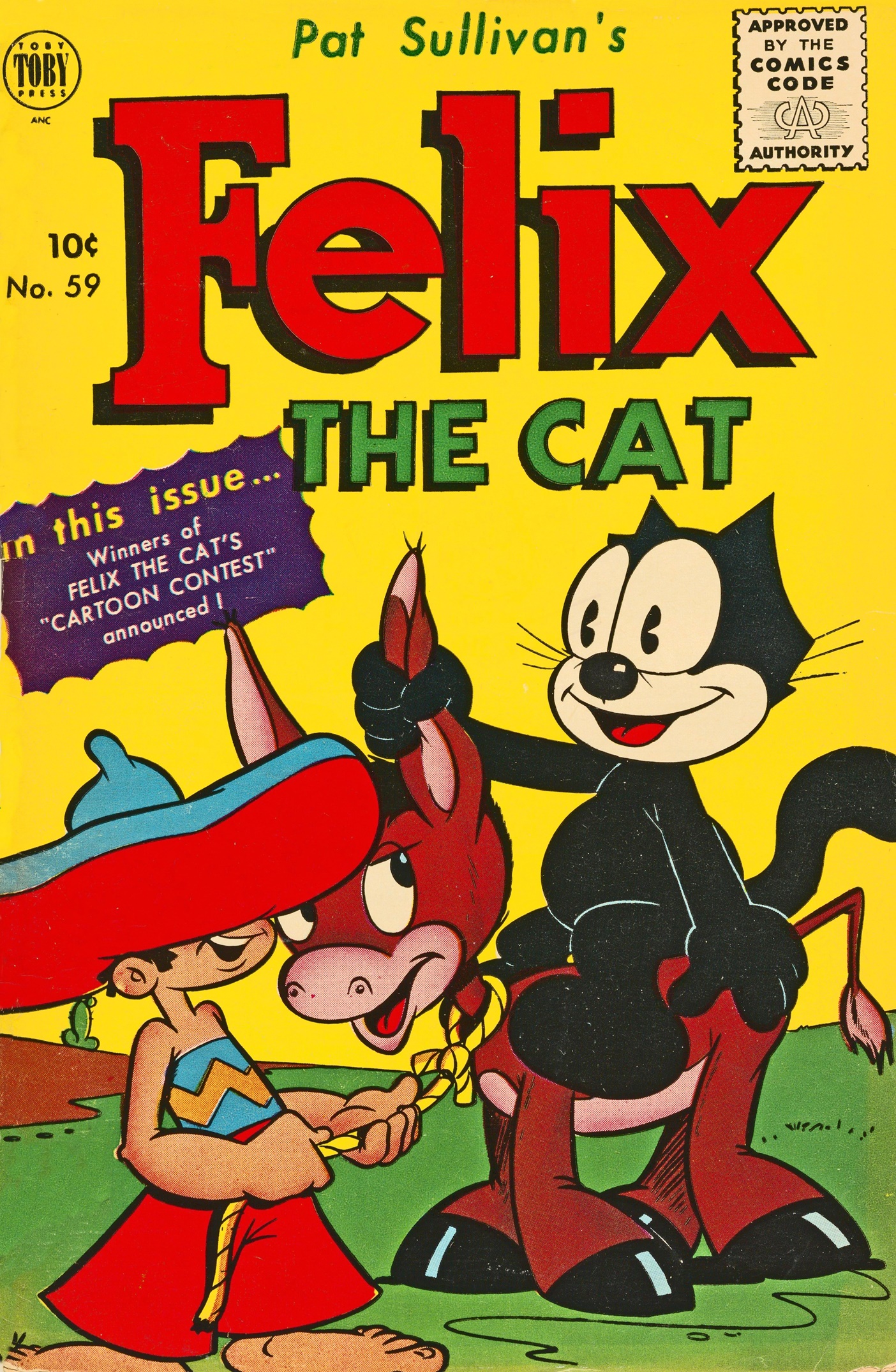 Read online Felix the Cat (1951) comic -  Issue #59 - 1