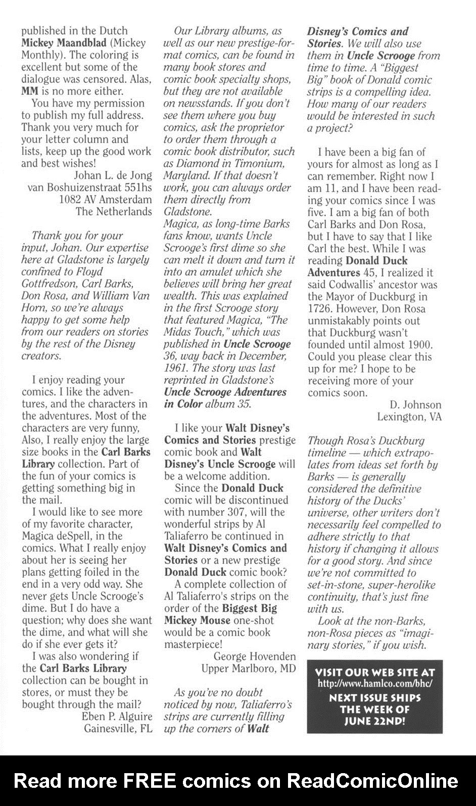 Read online Walt Disney's Comics and Stories comic -  Issue #626 - 67