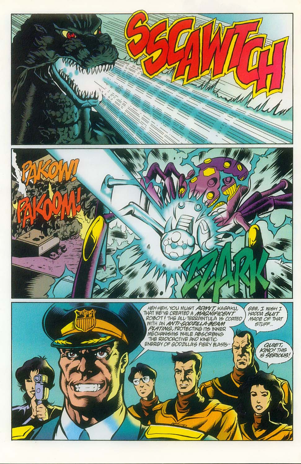 Read online Godzilla (1995) comic -  Issue #5 - 15