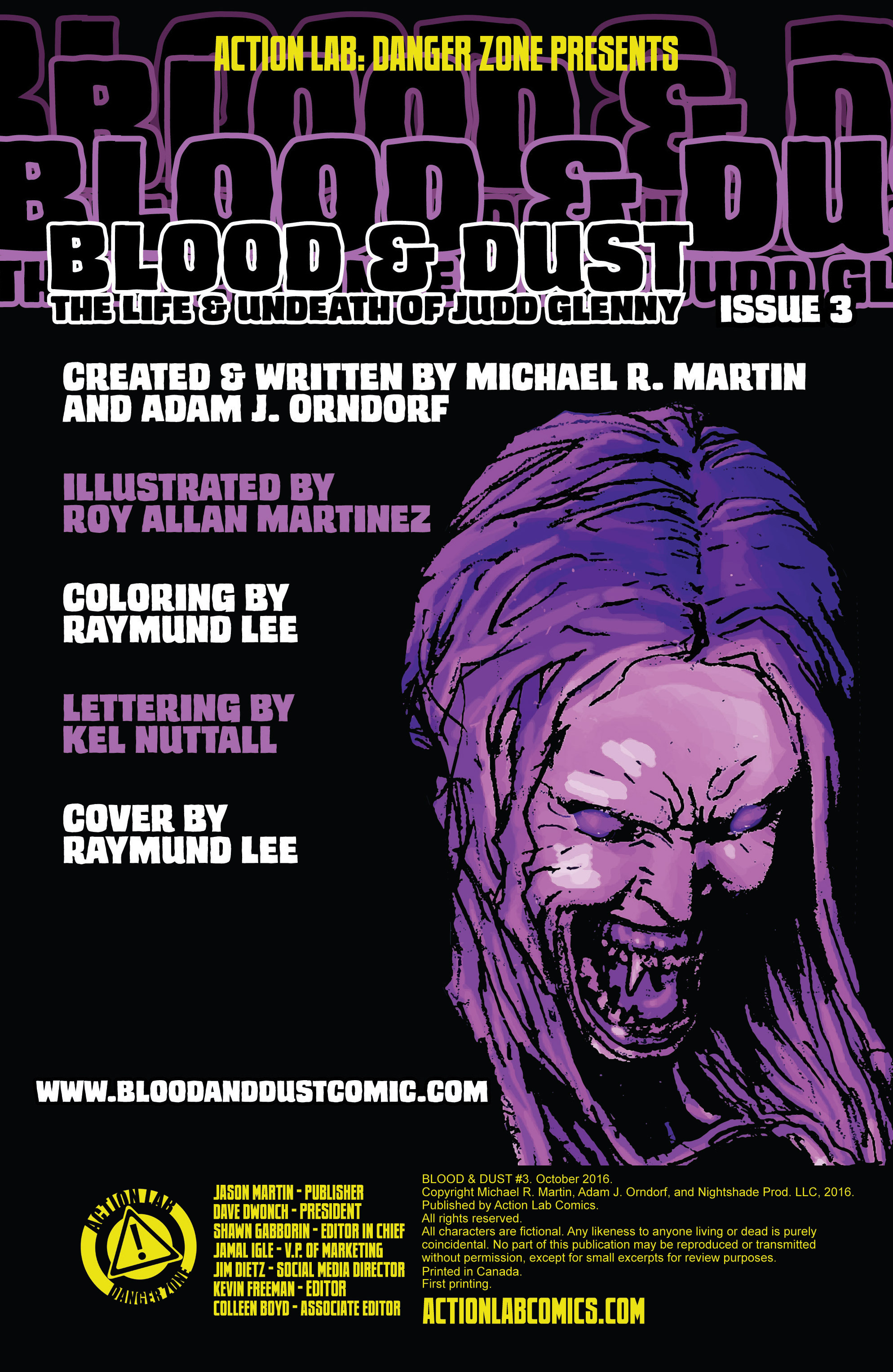 Read online Blood & Dust comic -  Issue #3 - 2