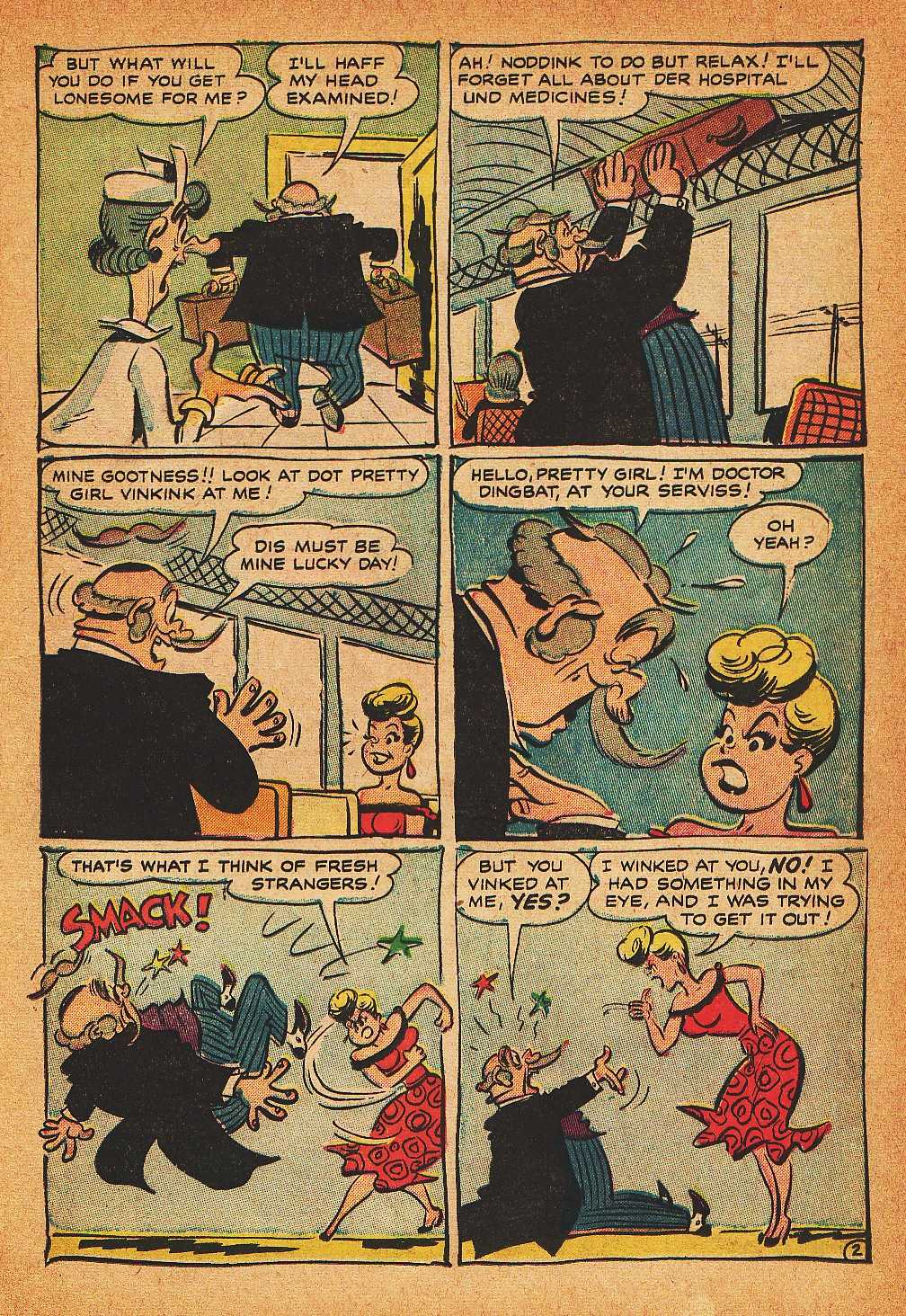 Read online Nellie The Nurse (1945) comic -  Issue #32 - 11