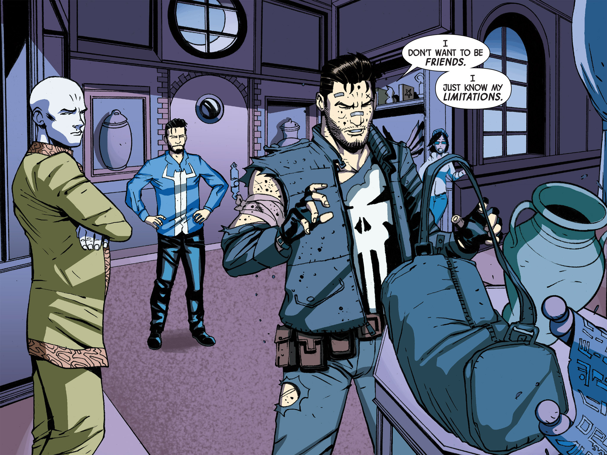 Read online Doctor Strange/Punisher: Magic Bullets Infinite Comic comic -  Issue #2 - 4