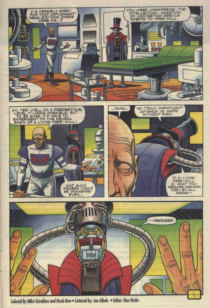 Read online Magnus Robot Fighter (1991) comic -  Issue #18 - 23