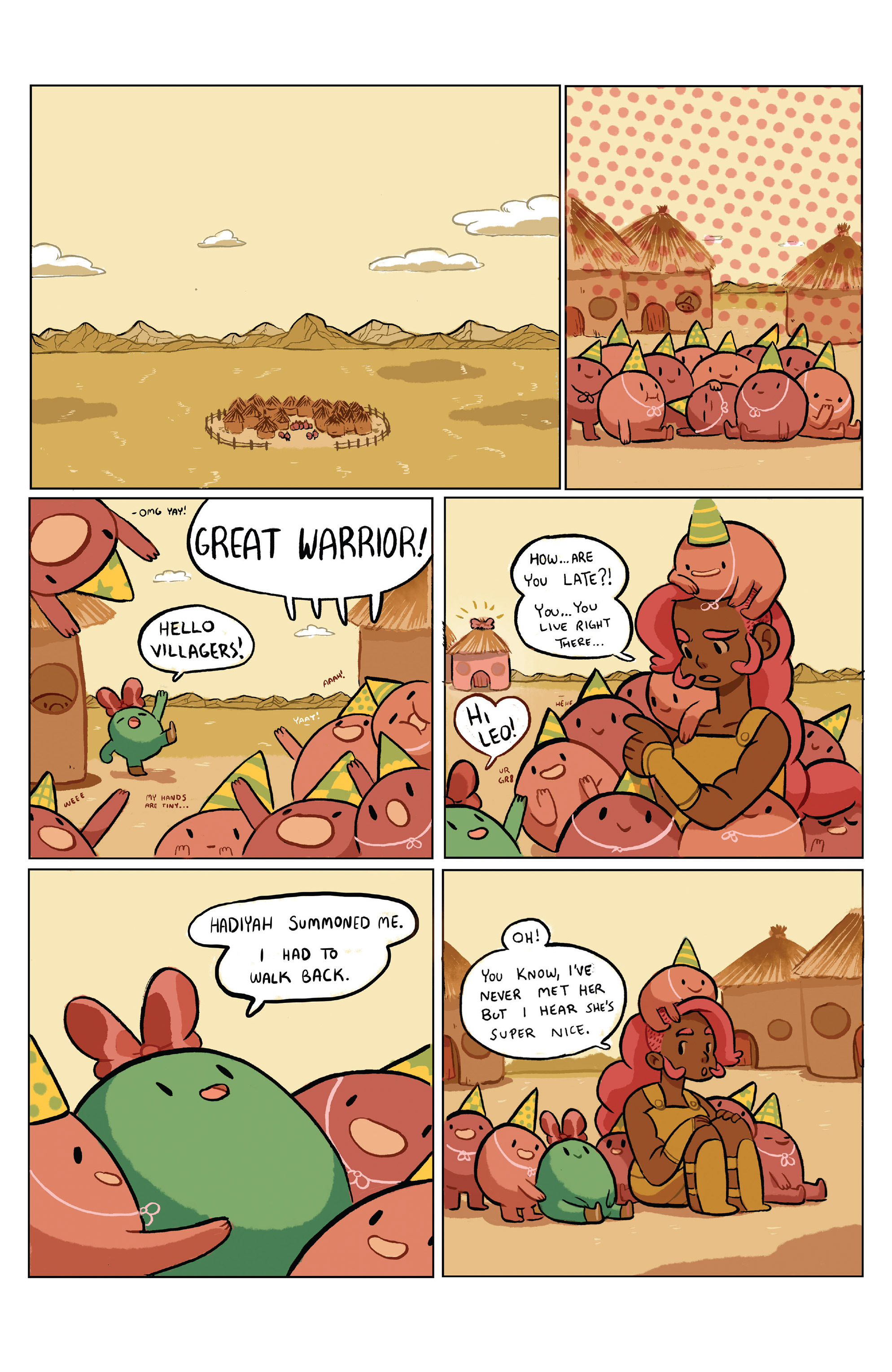 Read online Help Us! Great Warrior comic -  Issue #1 - 17