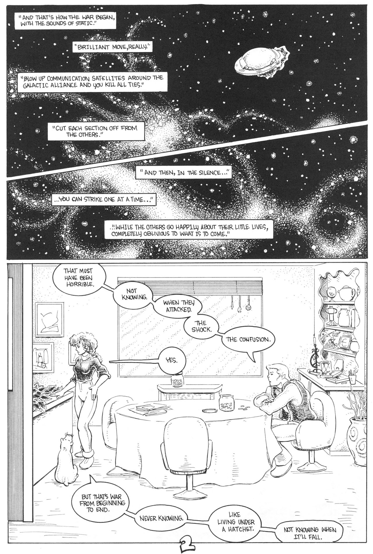 Read online Wandering Star comic -  Issue #4 - 5