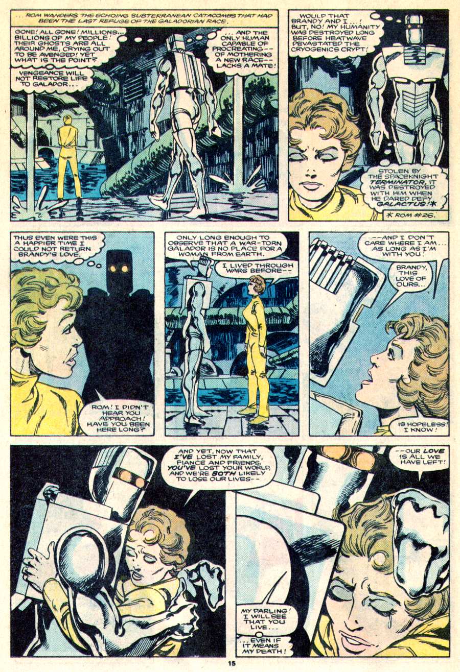 Read online ROM (1979) comic -  Issue #74 - 16