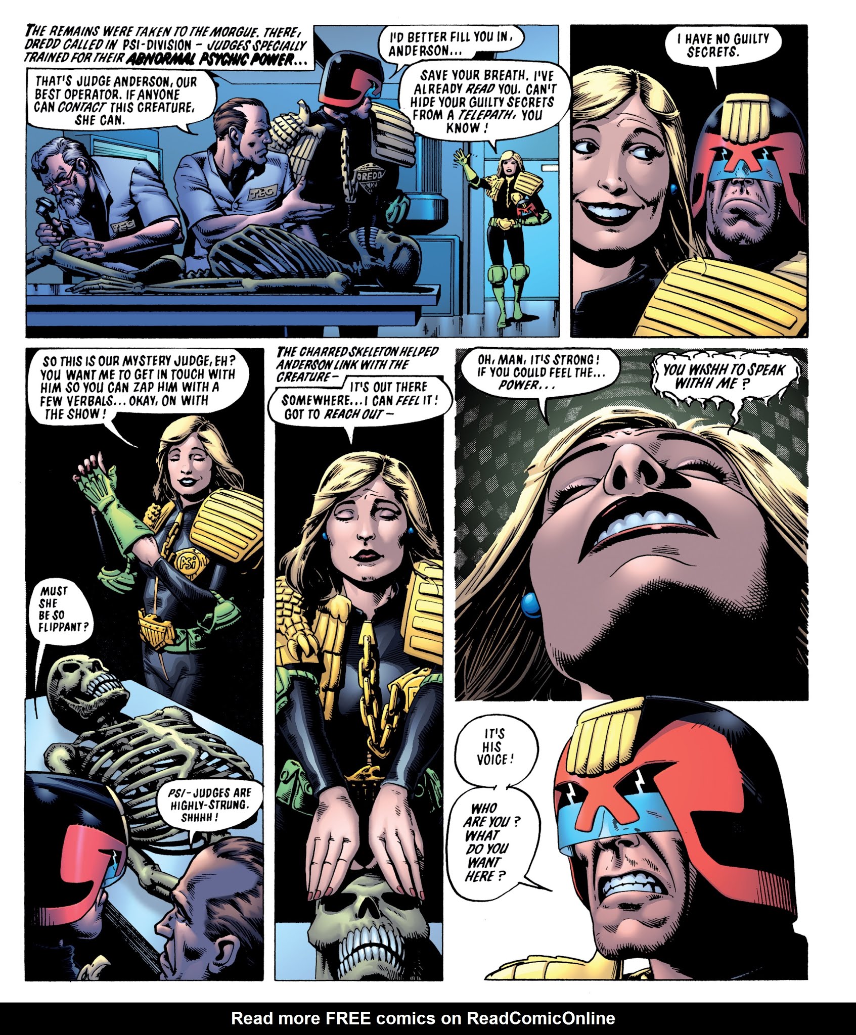 Read online Judge Dredd Classics: The Dark Judges comic -  Issue # TPB - 13
