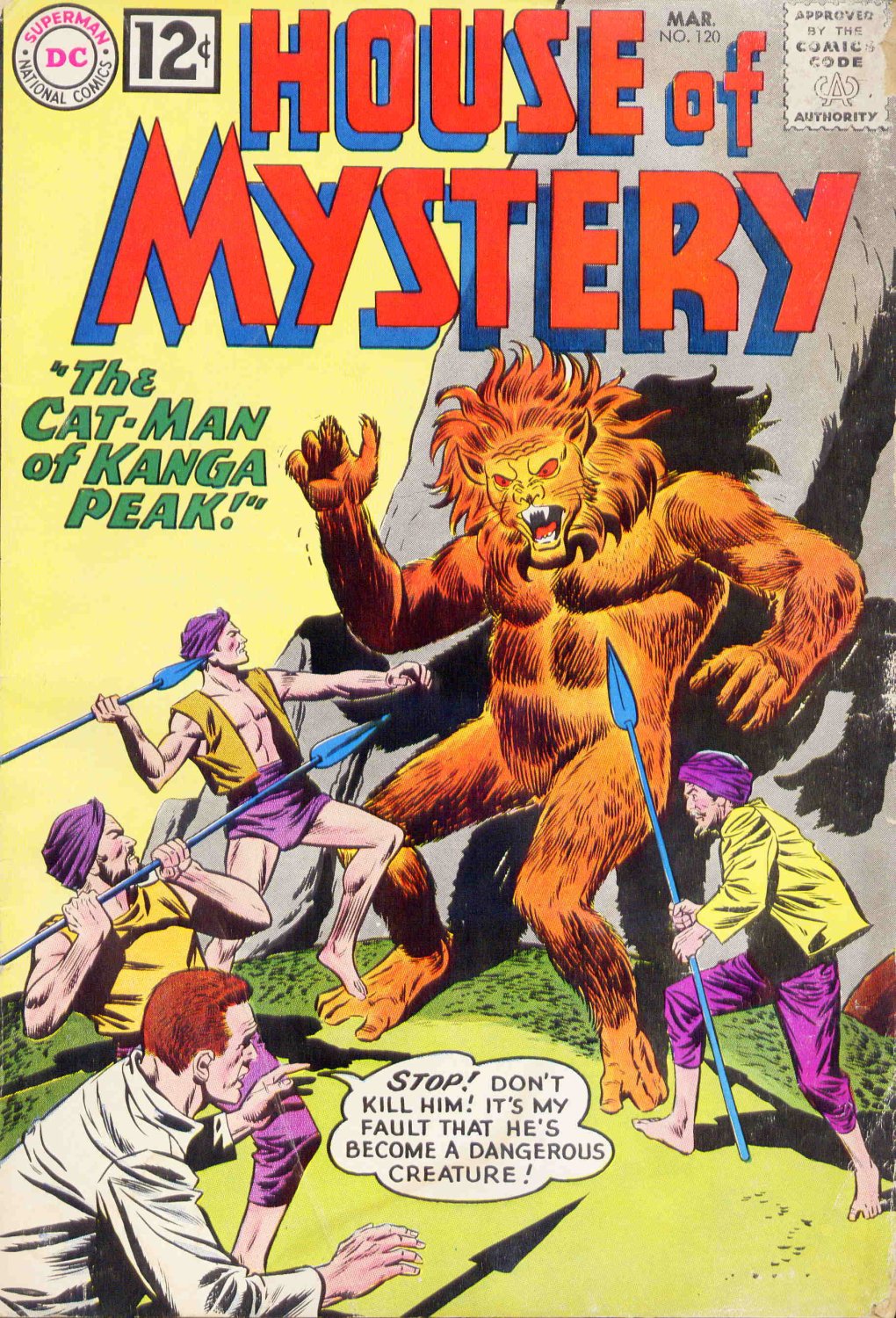 Read online House of Mystery (1951) comic -  Issue #120 - 1