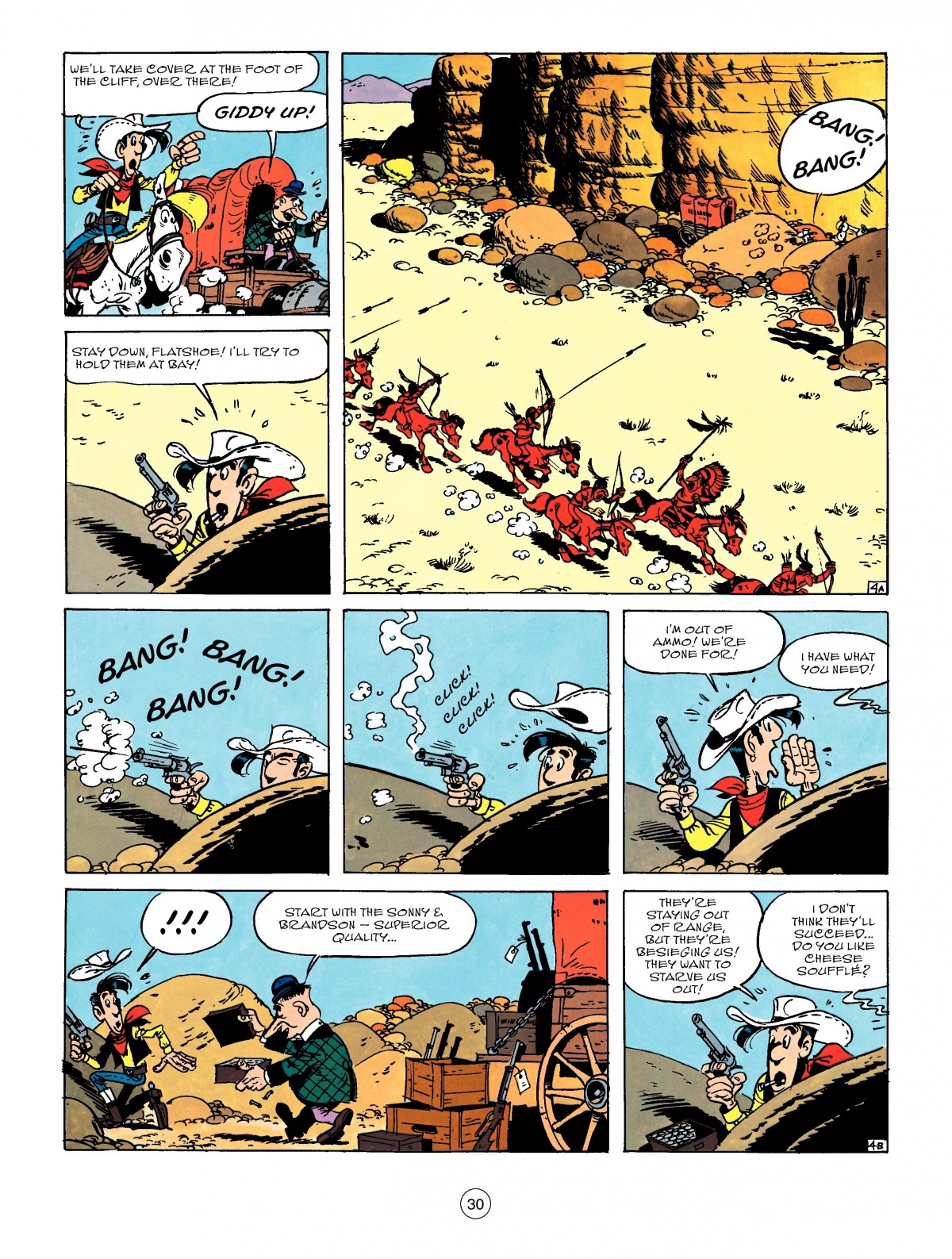 Read online A Lucky Luke Adventure comic -  Issue #50 - 30