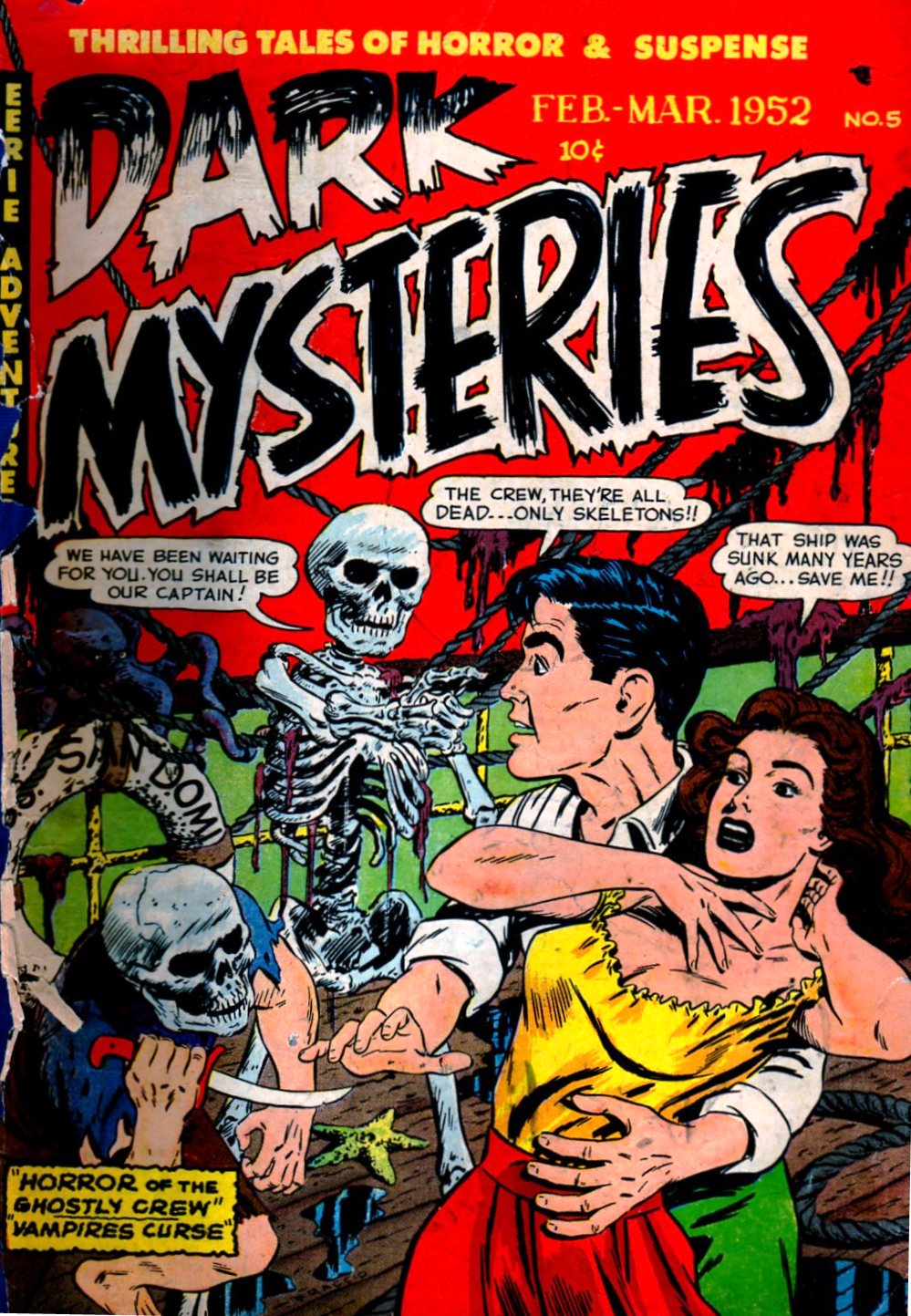 Read online Dark Mysteries comic -  Issue #5 - 1