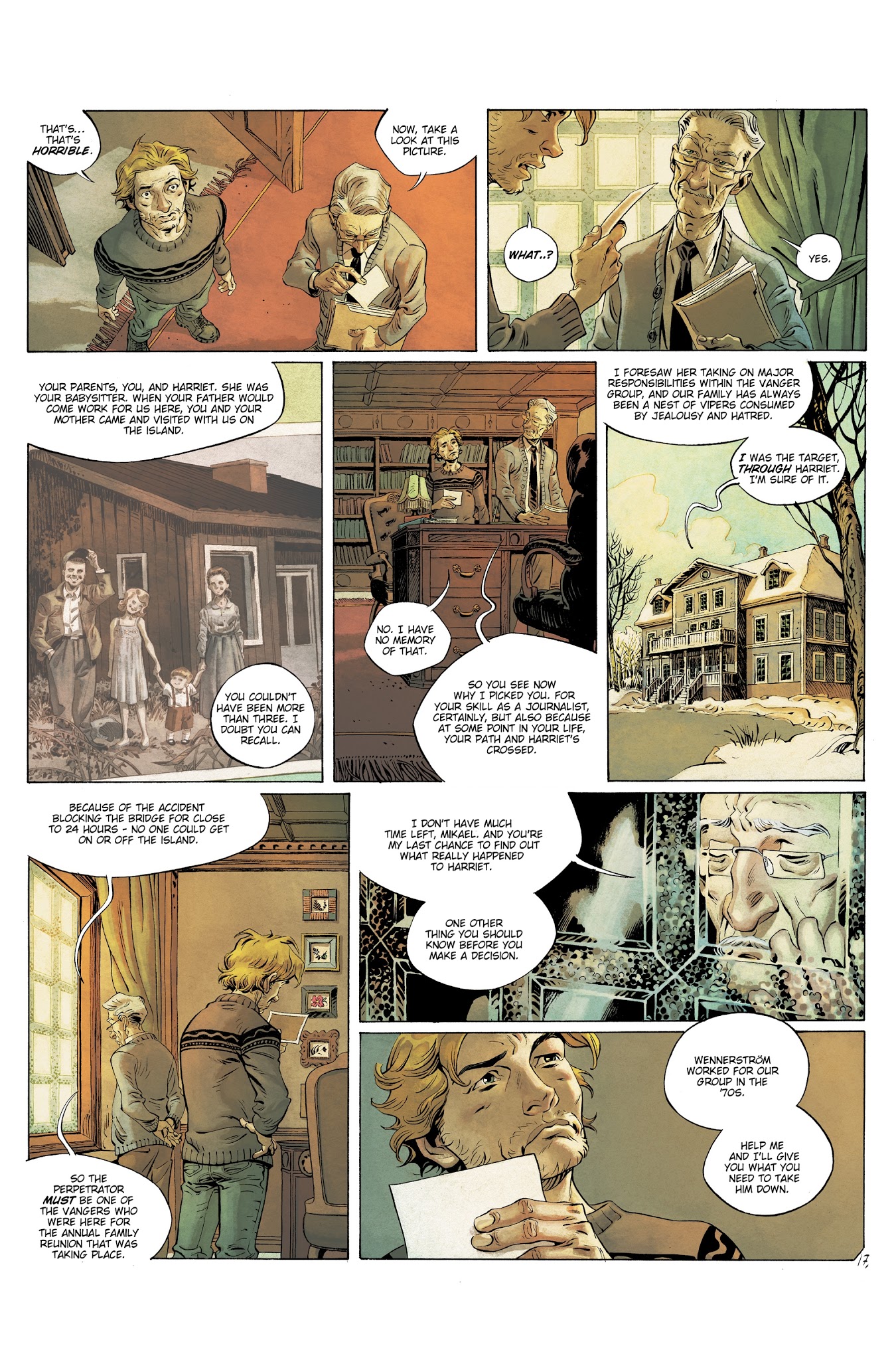 Read online Millennium: The Girl With the Dragon Tattoo comic -  Issue #1 - 22