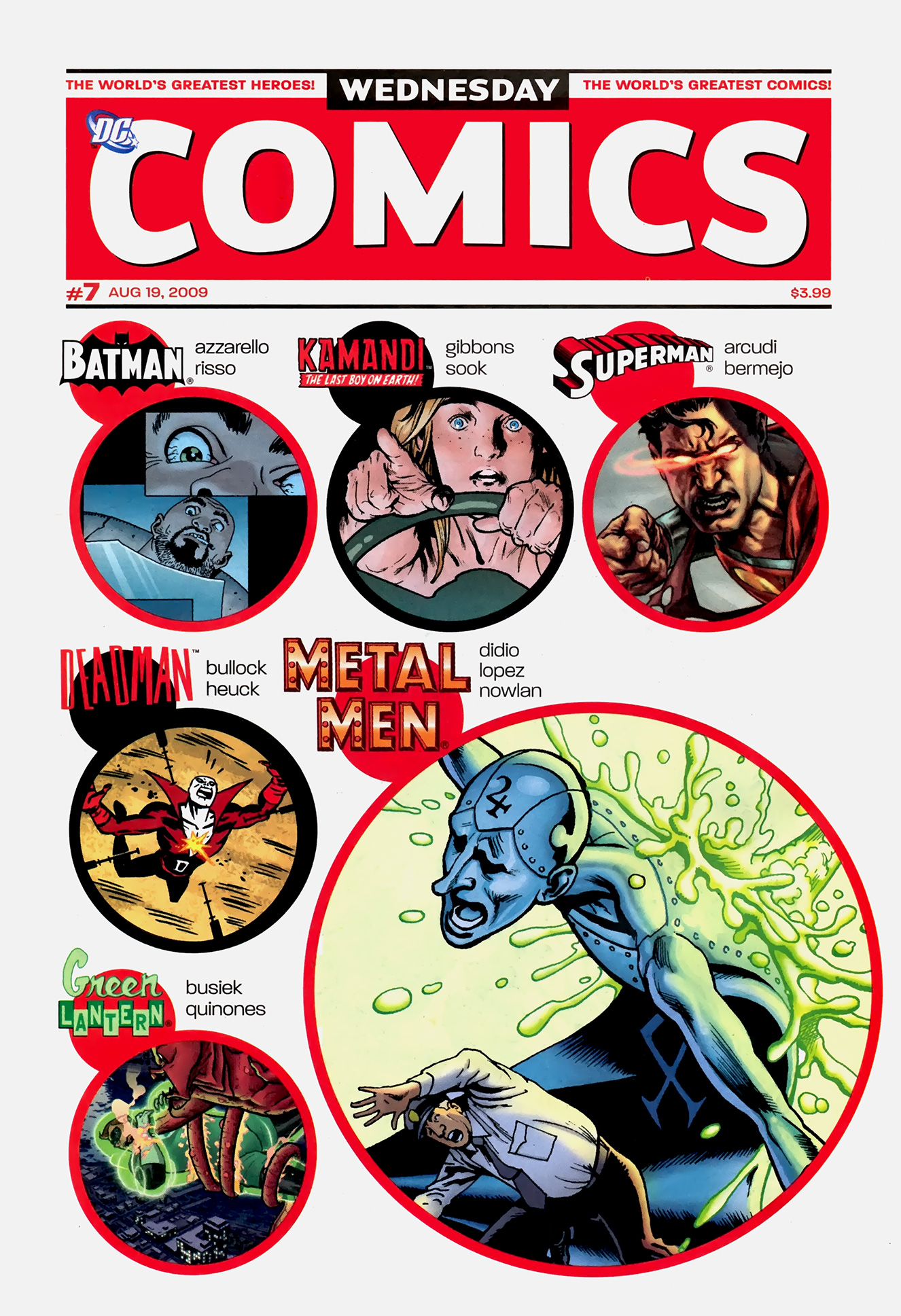 Read online Wednesday Comics comic -  Issue #7 - 1