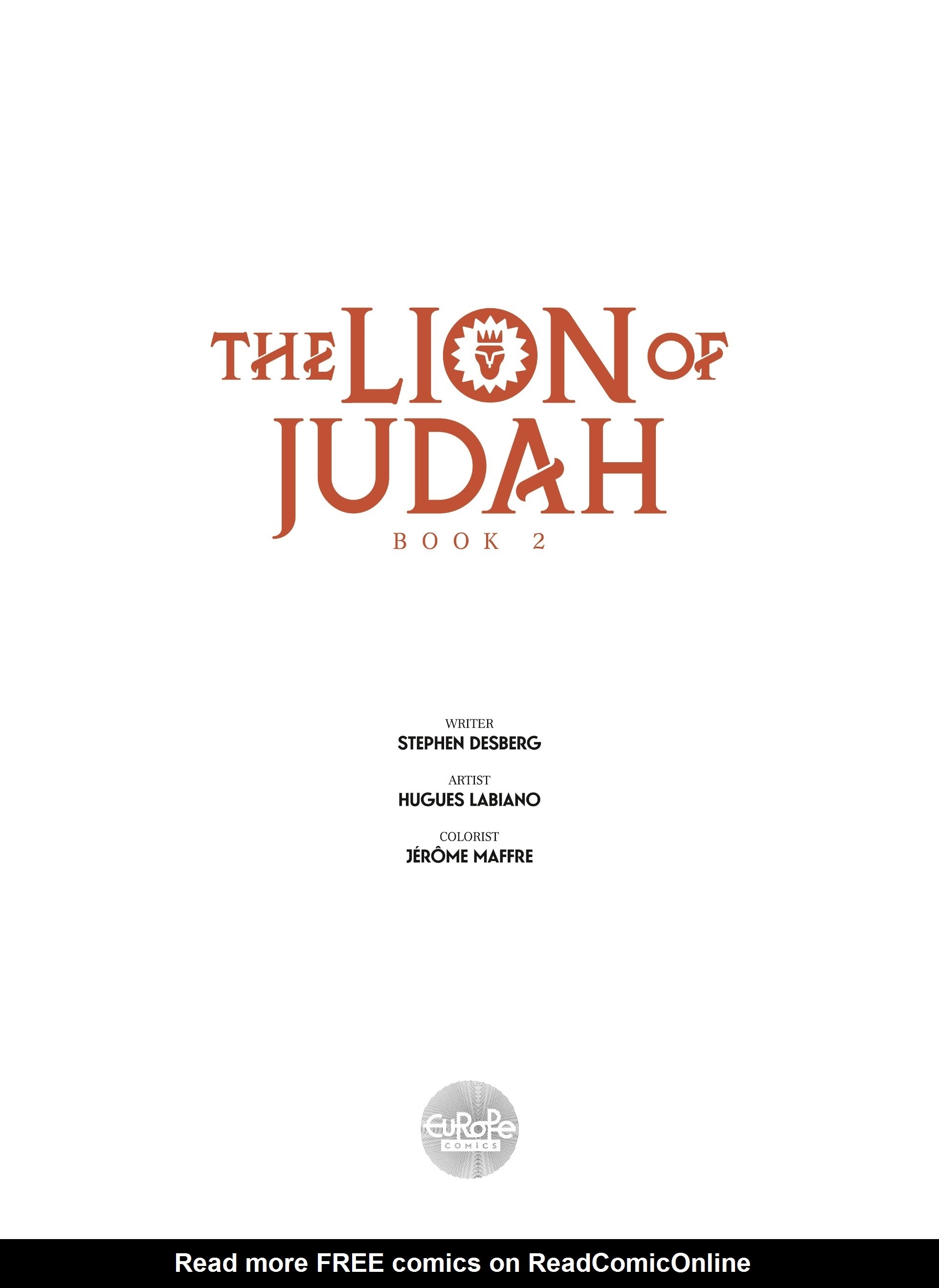 Read online The Lion of Judah comic -  Issue #2 - 2