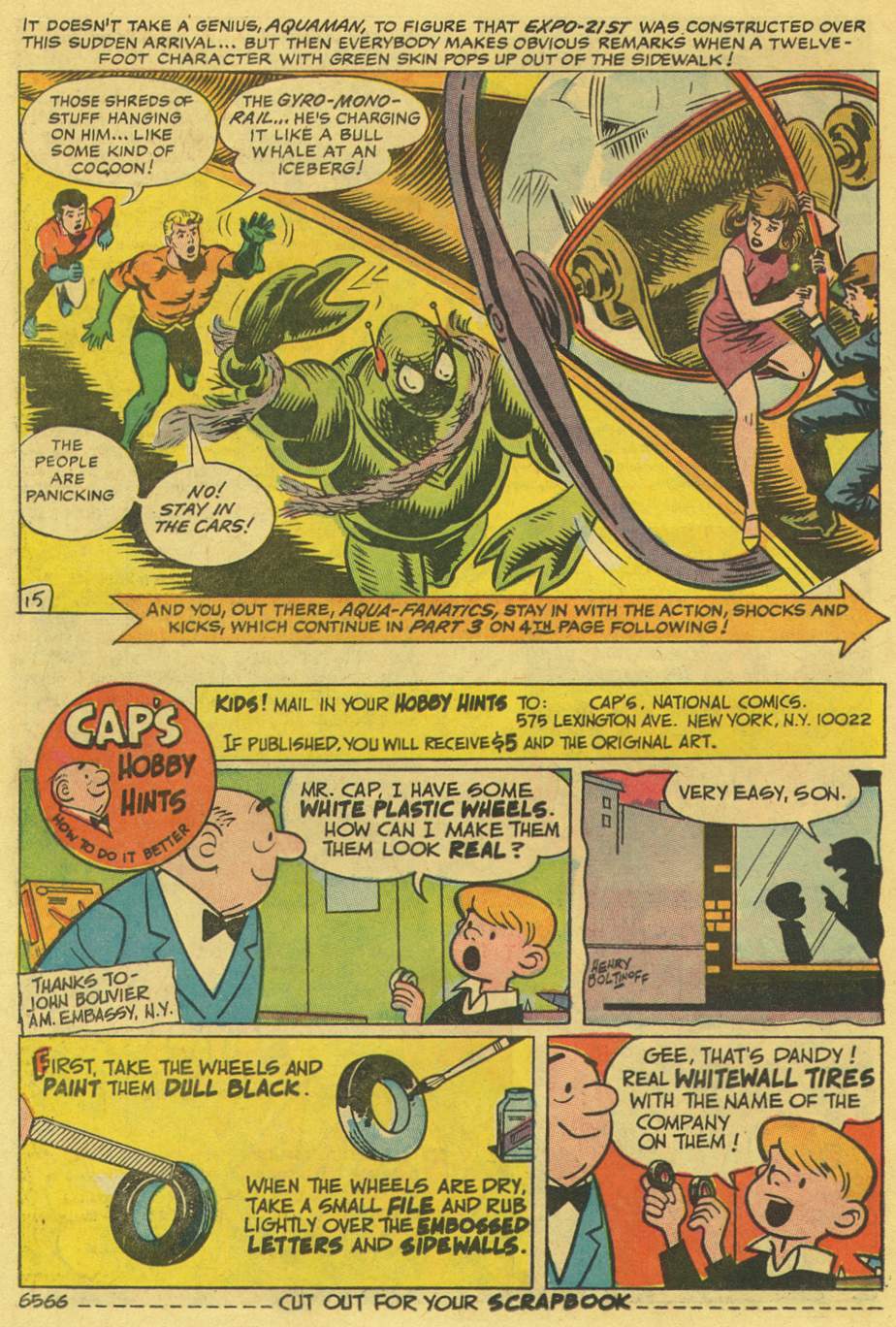 Read online Aquaman (1962) comic -  Issue #36 - 21