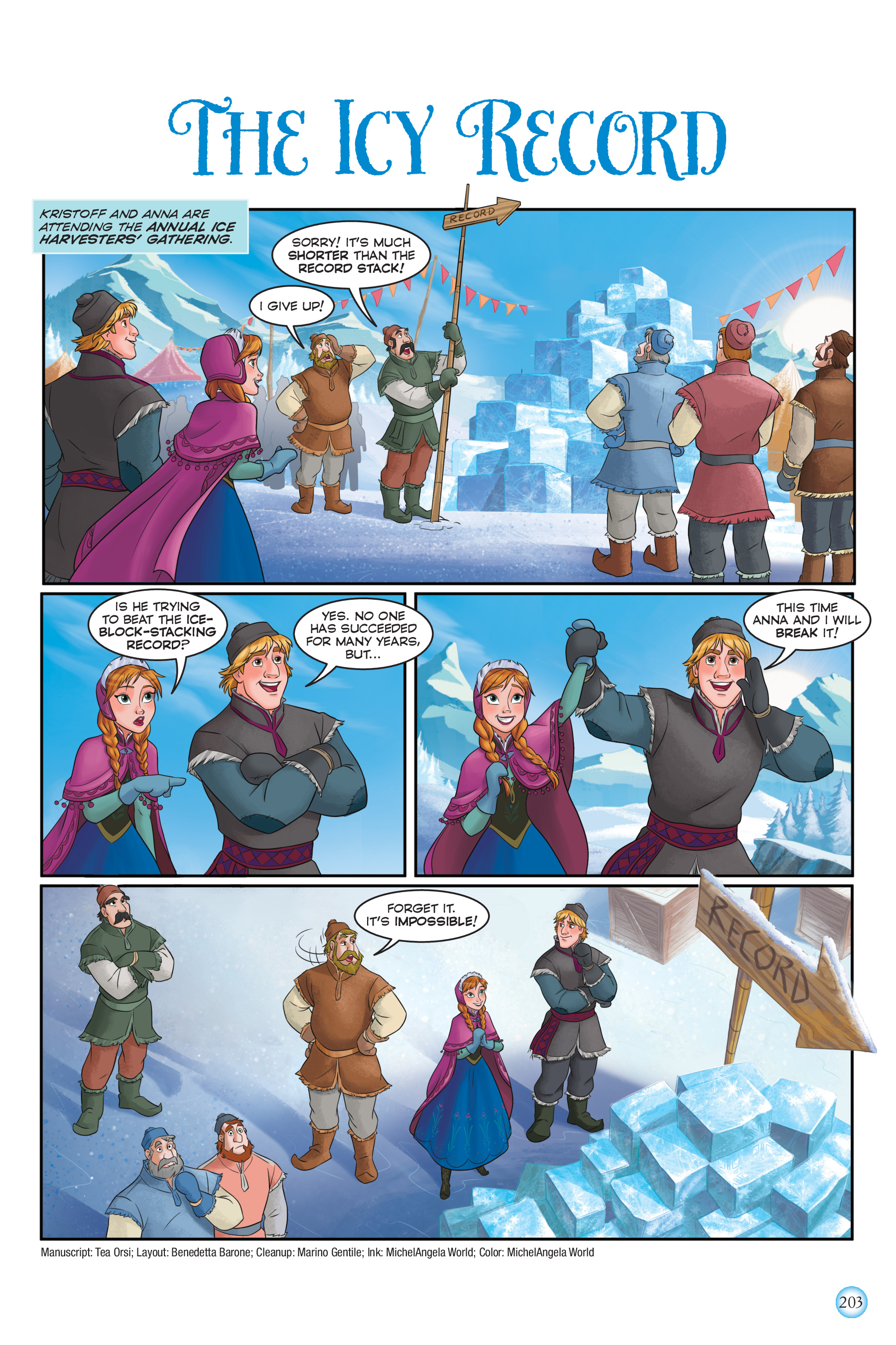 Read online Frozen Adventures: Snowy Stories comic -  Issue # TPB (Part 3) - 3