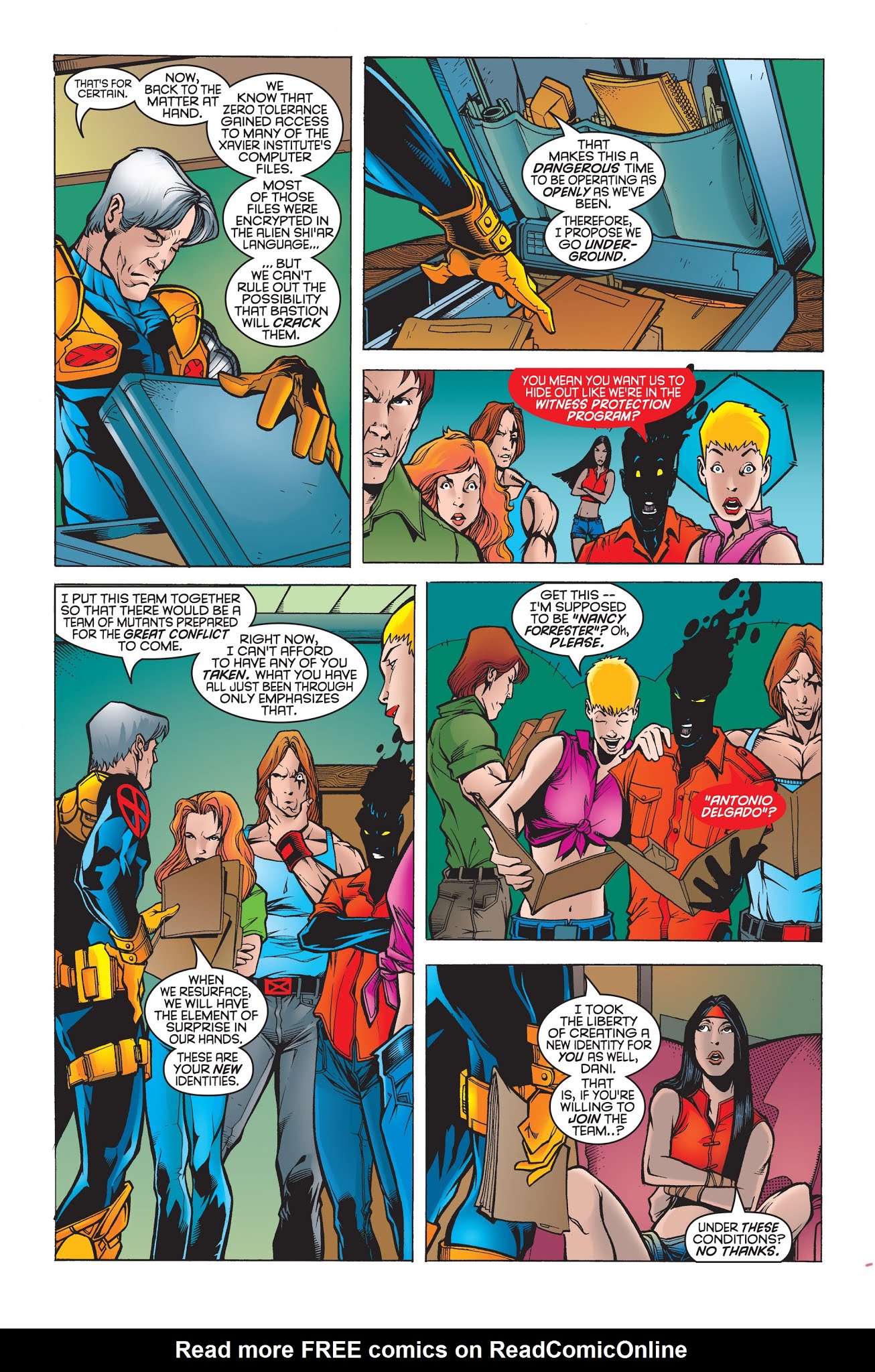 Read online X-Men: Operation Zero Tolerance comic -  Issue # TPB (Part 6) - 42