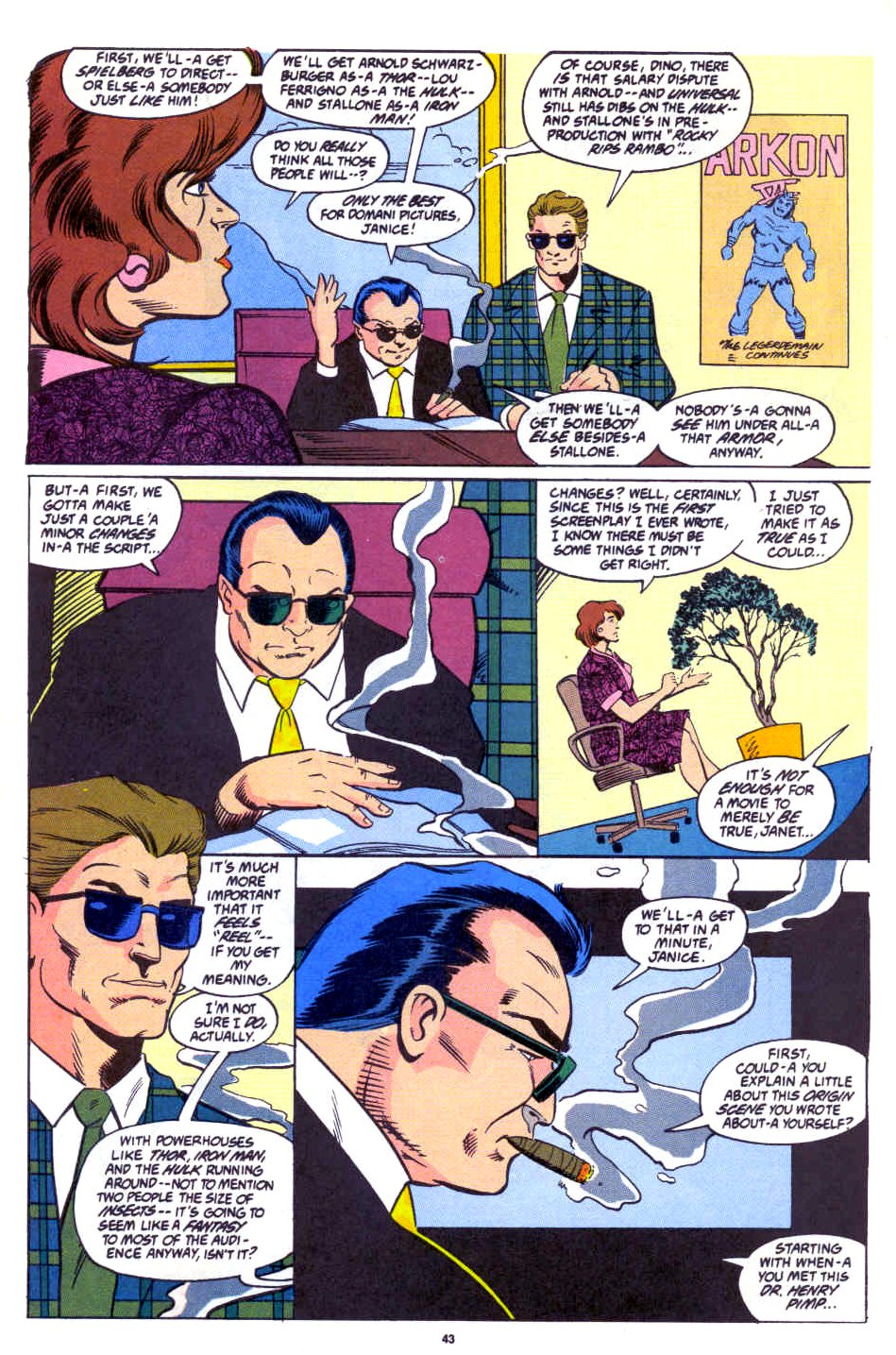 Read online Avengers West Coast (1989) comic -  Issue # Annual 6 - 38