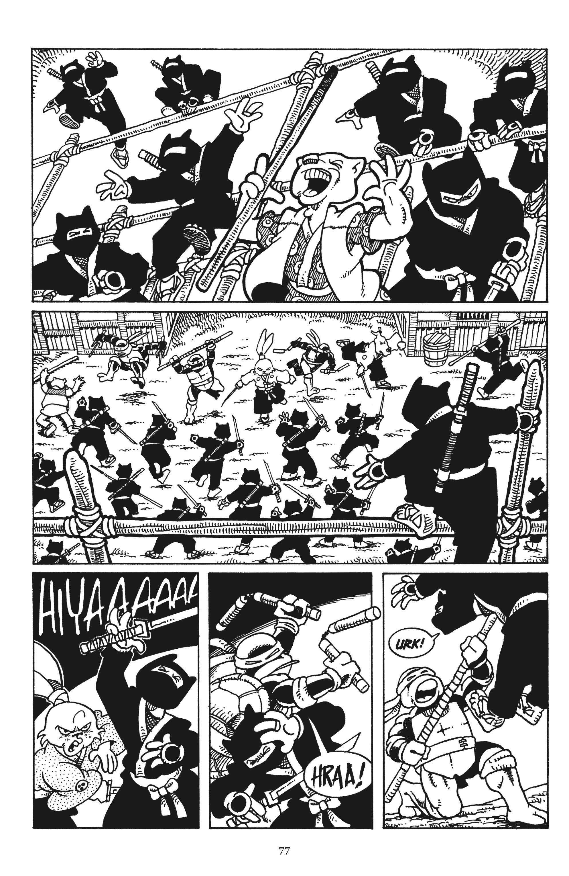 Read online Usagi Yojimbo/Teenage Mutant Ninja Turtles: The Complete Collection comic -  Issue # TPB (Part 1) - 71