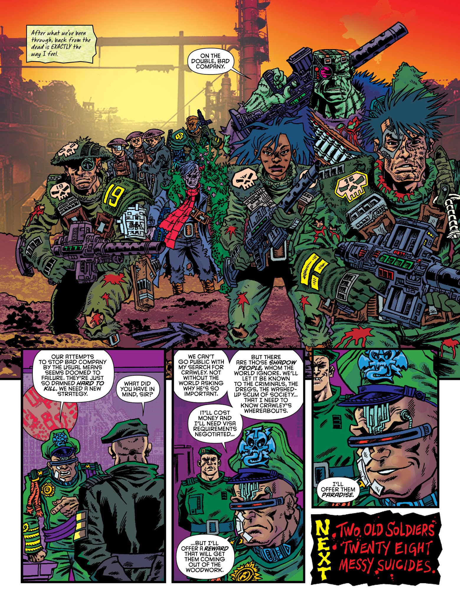 Read online 2000 AD comic -  Issue #2067 - 14
