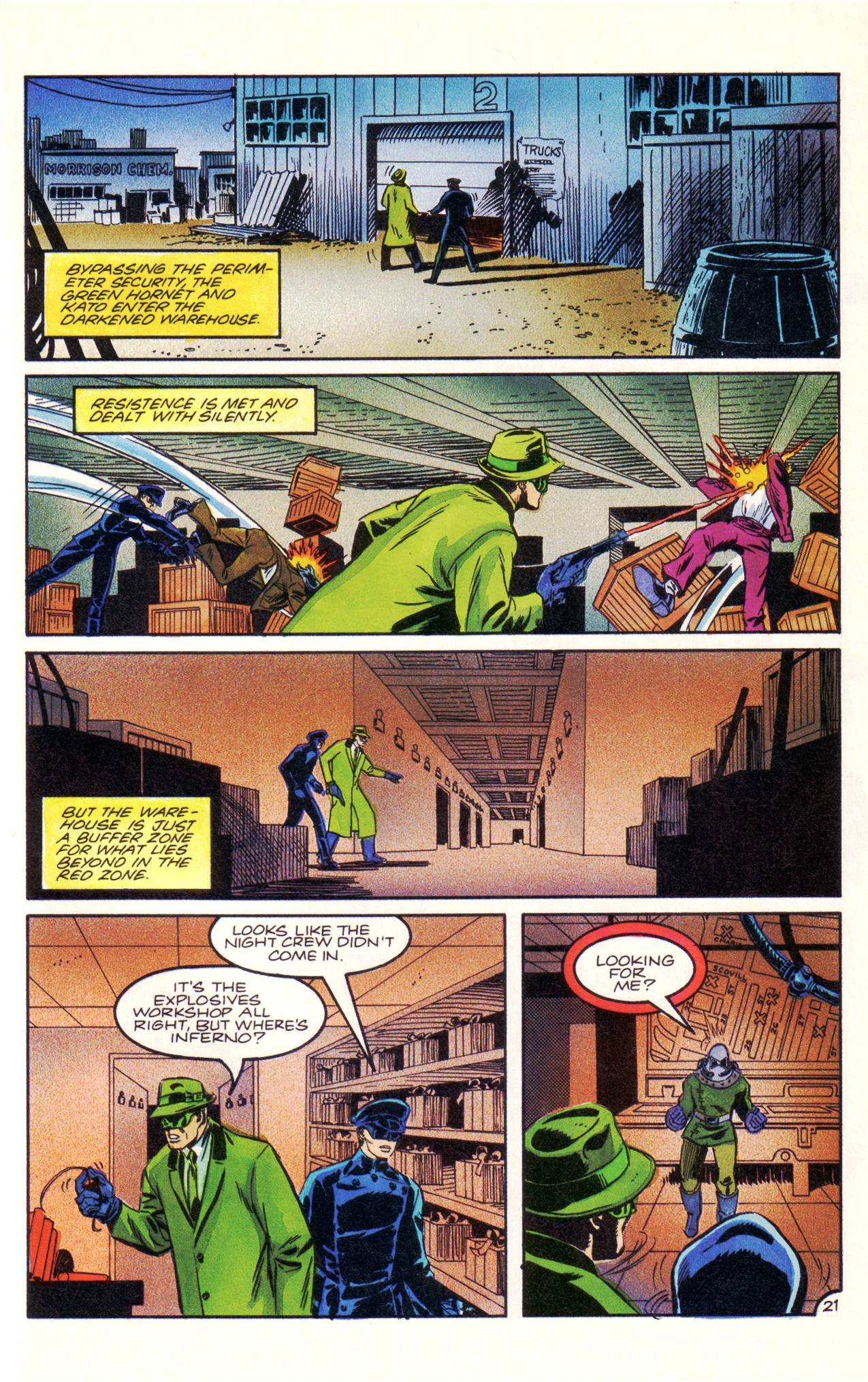 Read online Tales of the Green Hornet (1992) comic -  Issue #3 - 22