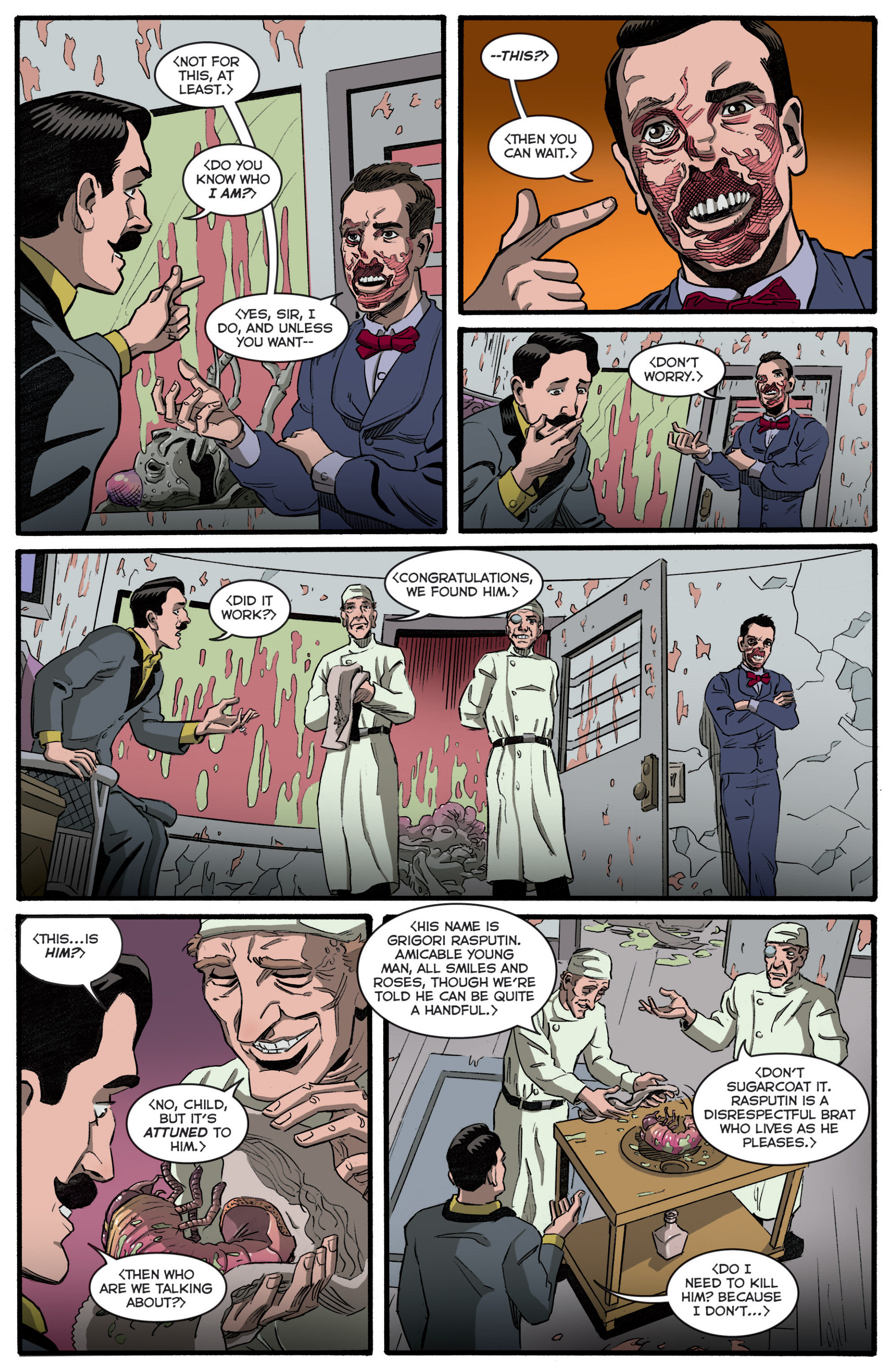 Read online Herald: Lovecraft & Tesla - Bundles of Joy comic -  Issue #2 - 6