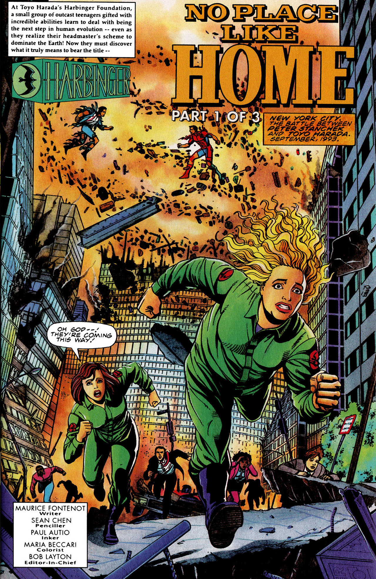 Read online Harbinger (1992) comic -  Issue #35 - 2