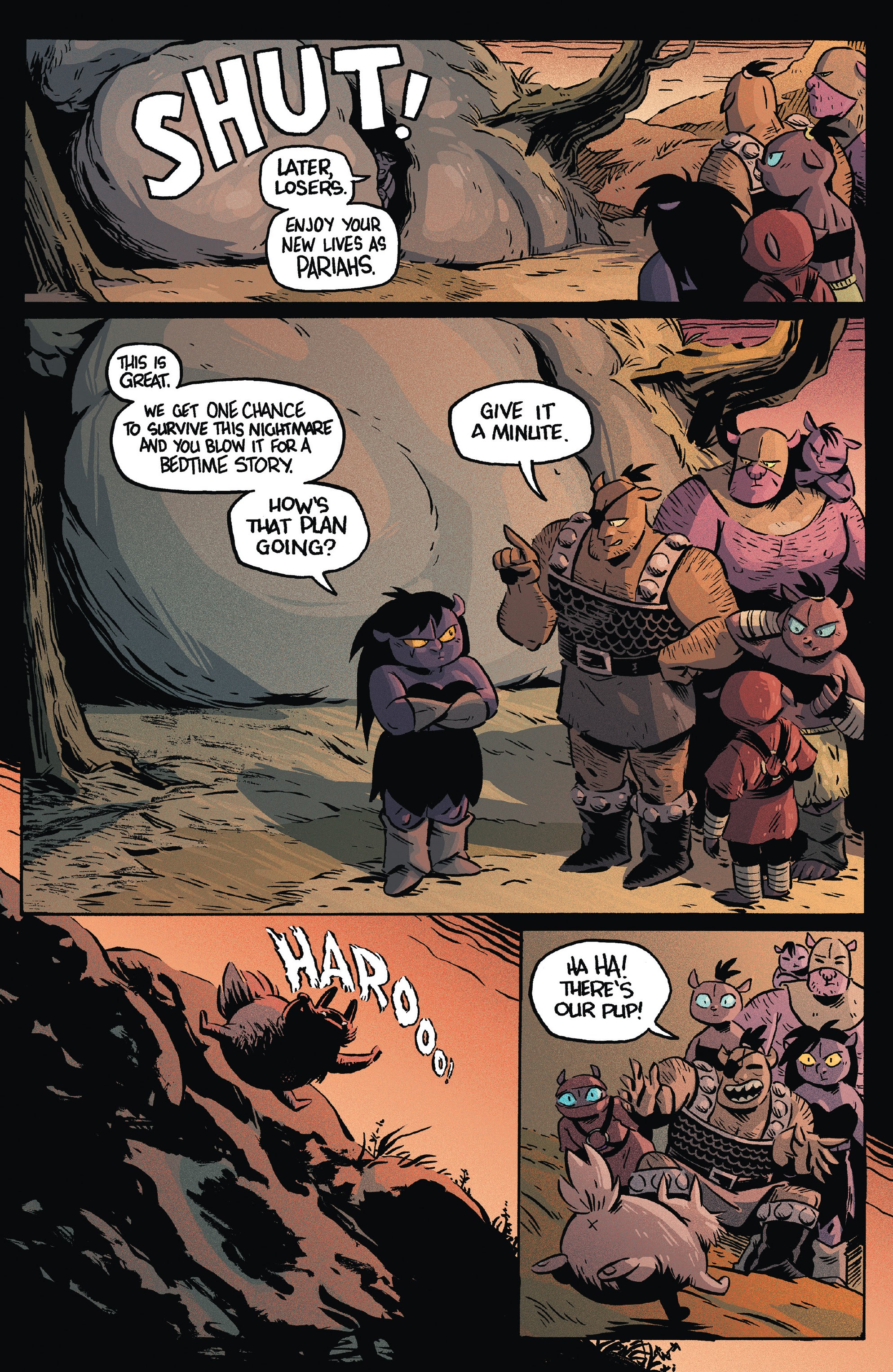 Read online ORCS! comic -  Issue #3 - 3