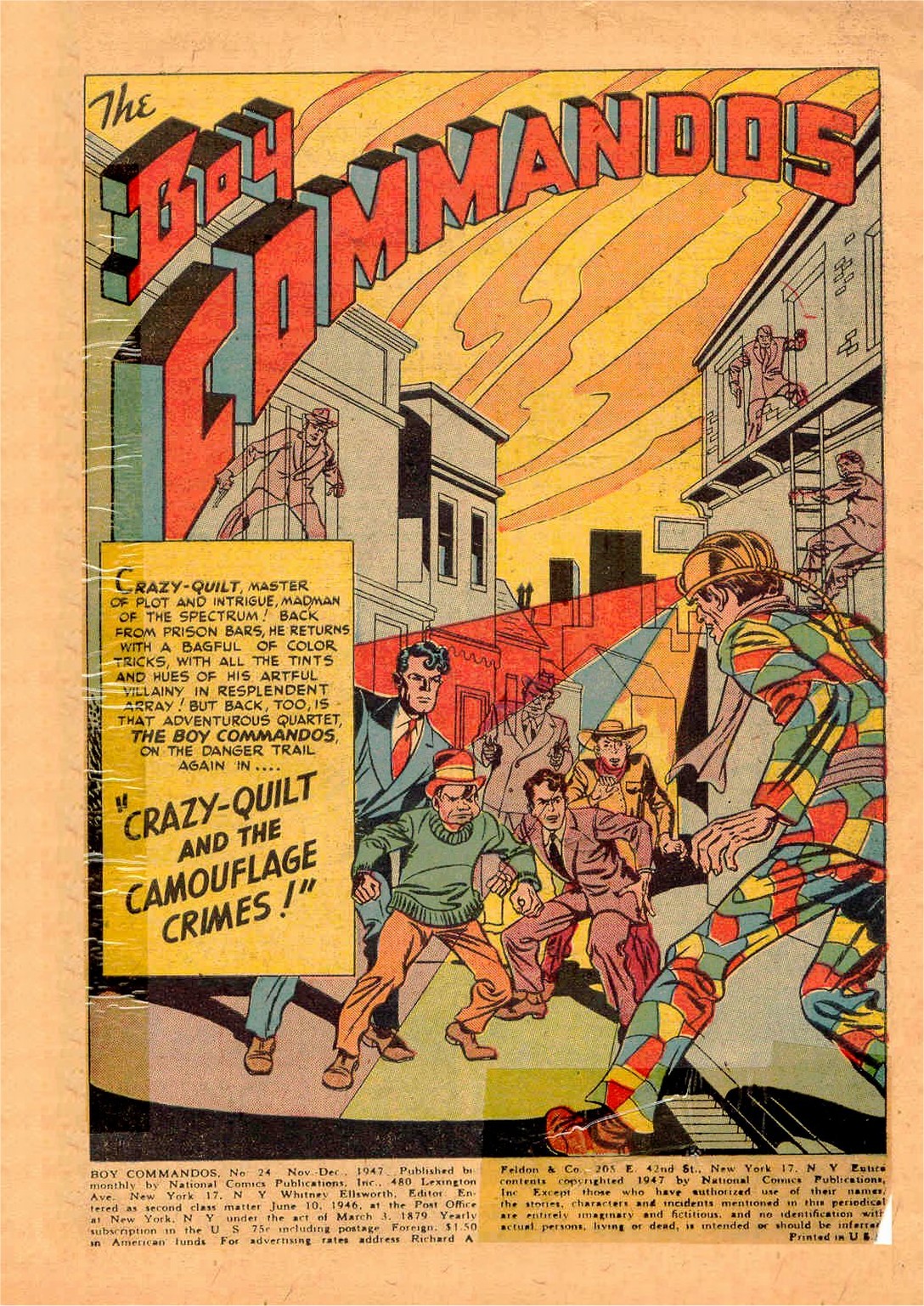 Read online Boy Commandos comic -  Issue #24 - 3