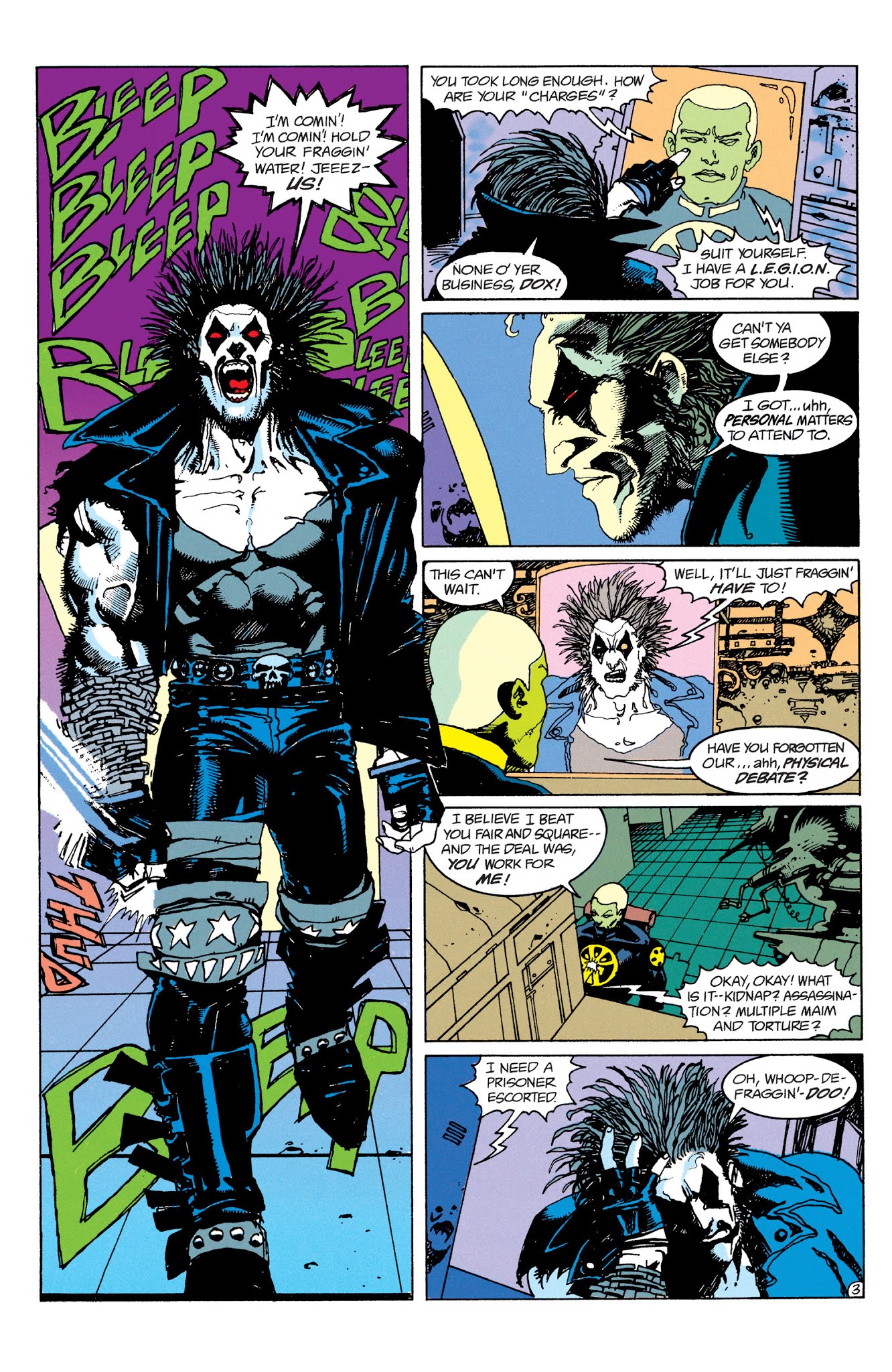 Read online Lobo by Keith Giffen & Alan Grant comic -  Issue # TPB 1 (Part 1) - 9