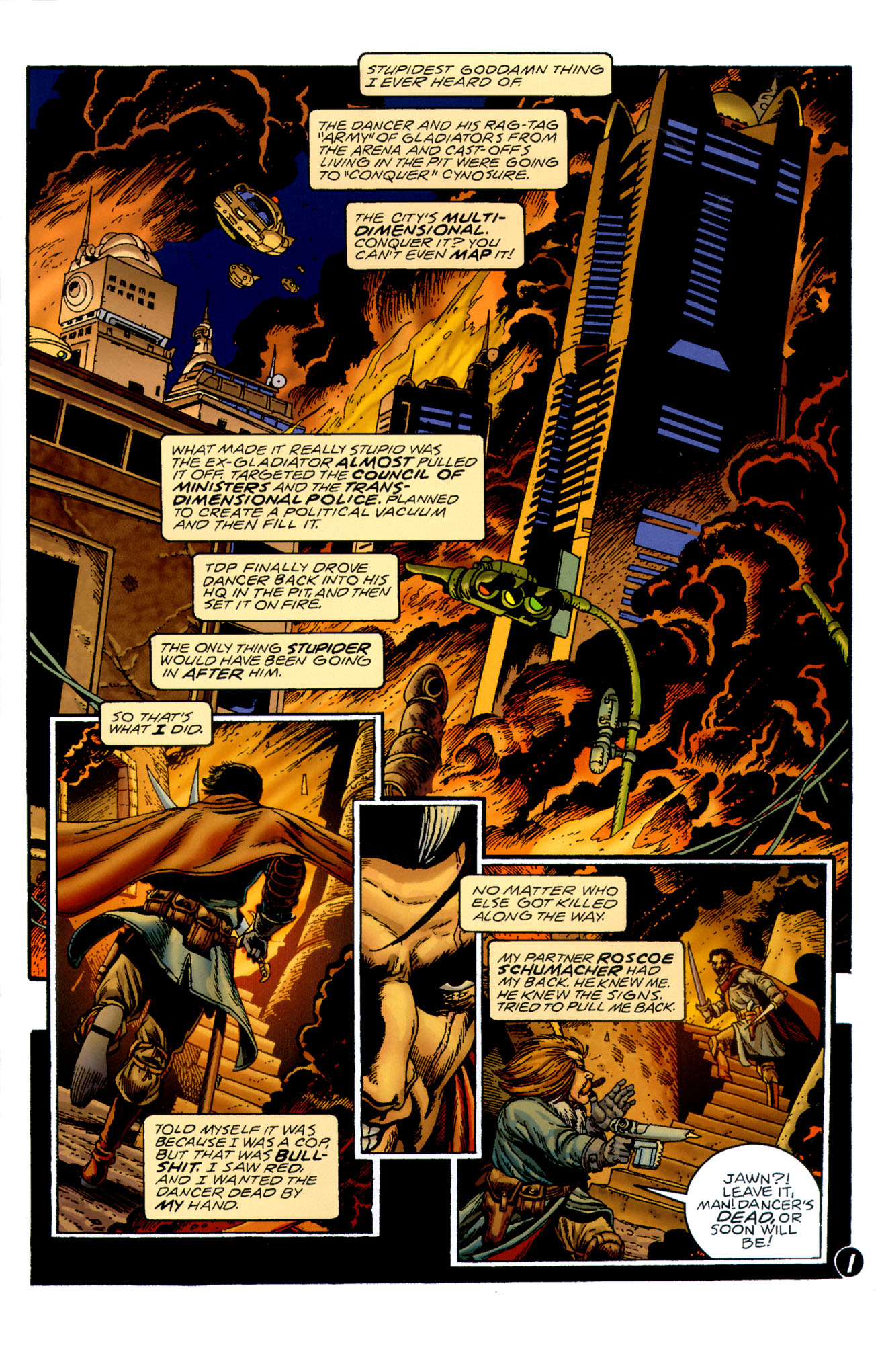 Read online Grimjack: Killer Instinct comic -  Issue #1 - 3