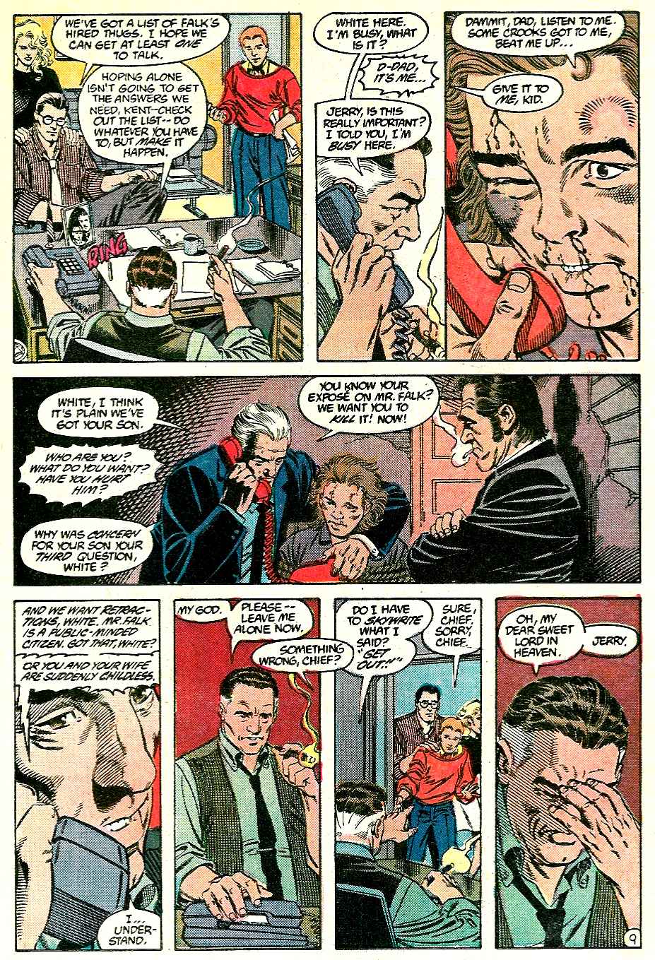 Read online Adventures of Superman (1987) comic -  Issue #428 - 9