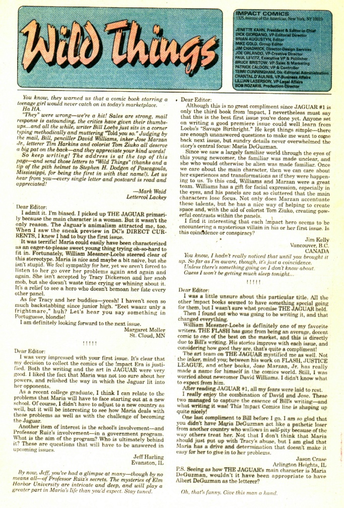 Read online The Jaguar comic -  Issue #5 - 23