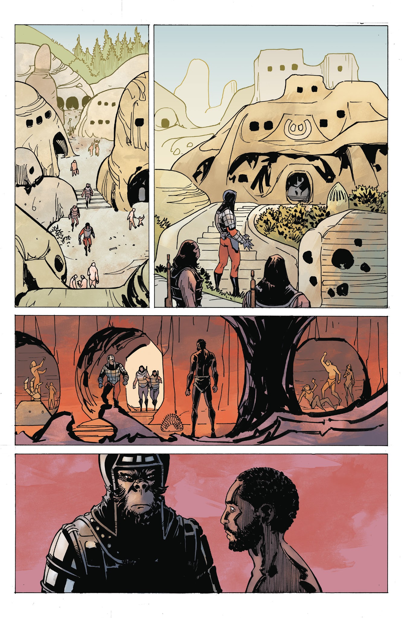 Read online Planet of the Apes: Ursus comic -  Issue #5 - 10